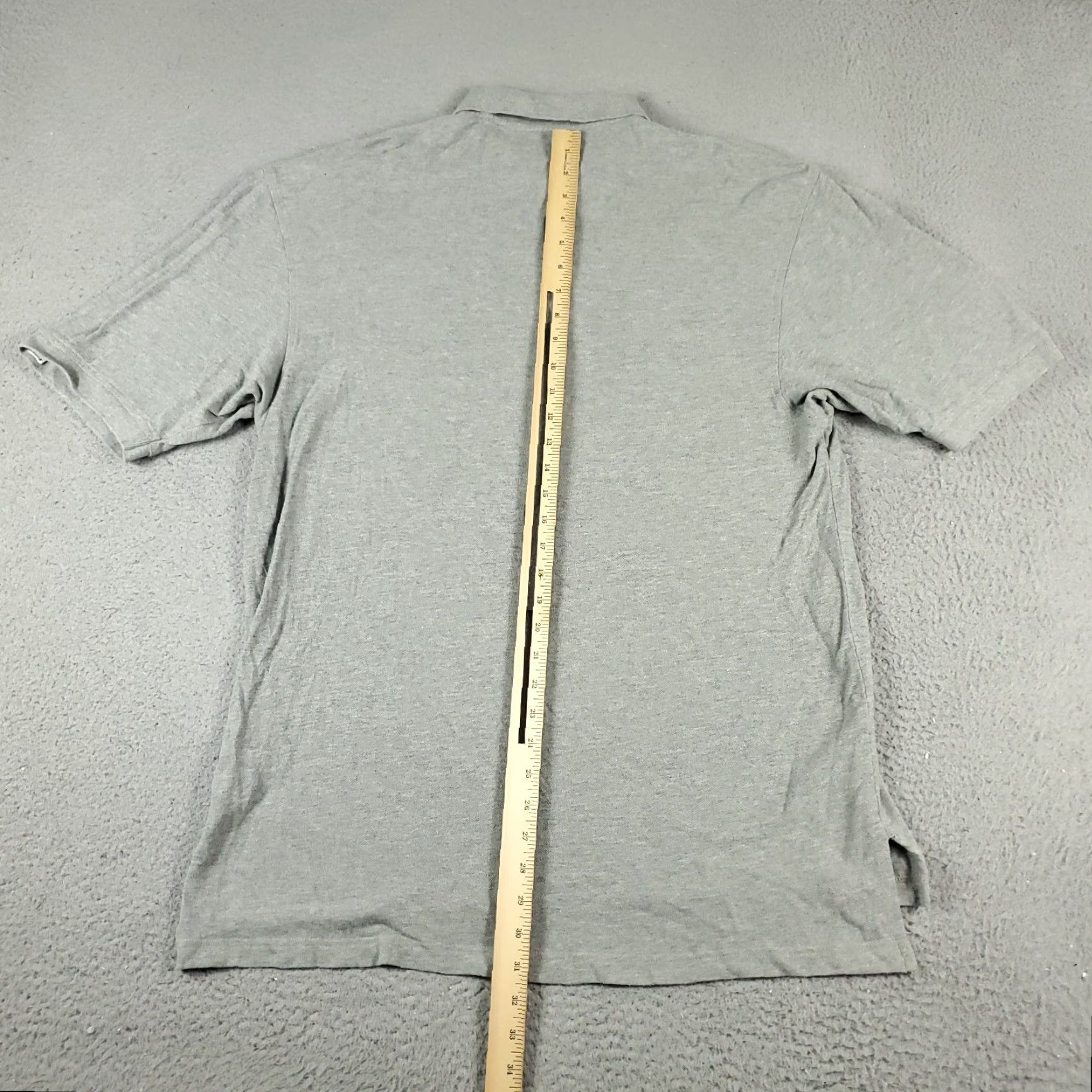 Tommy Hilfiger Tommy Hilfiger Polo Shirt Men Large Gray Casual Short Sleeve Size US L / EU 52-54 / 3 - 3 Thumbnail
