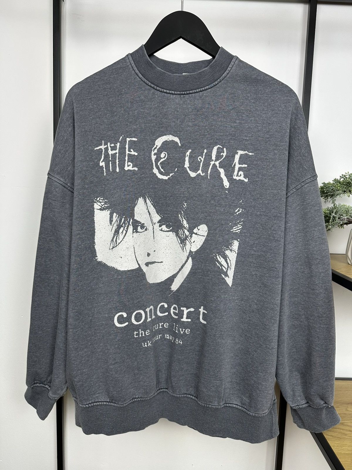 Band Tees The Cure Rober Smith Portrait sweatshirt oversized Band tour Size US M / EU 48-50 / 2 - 1 Thumbnail