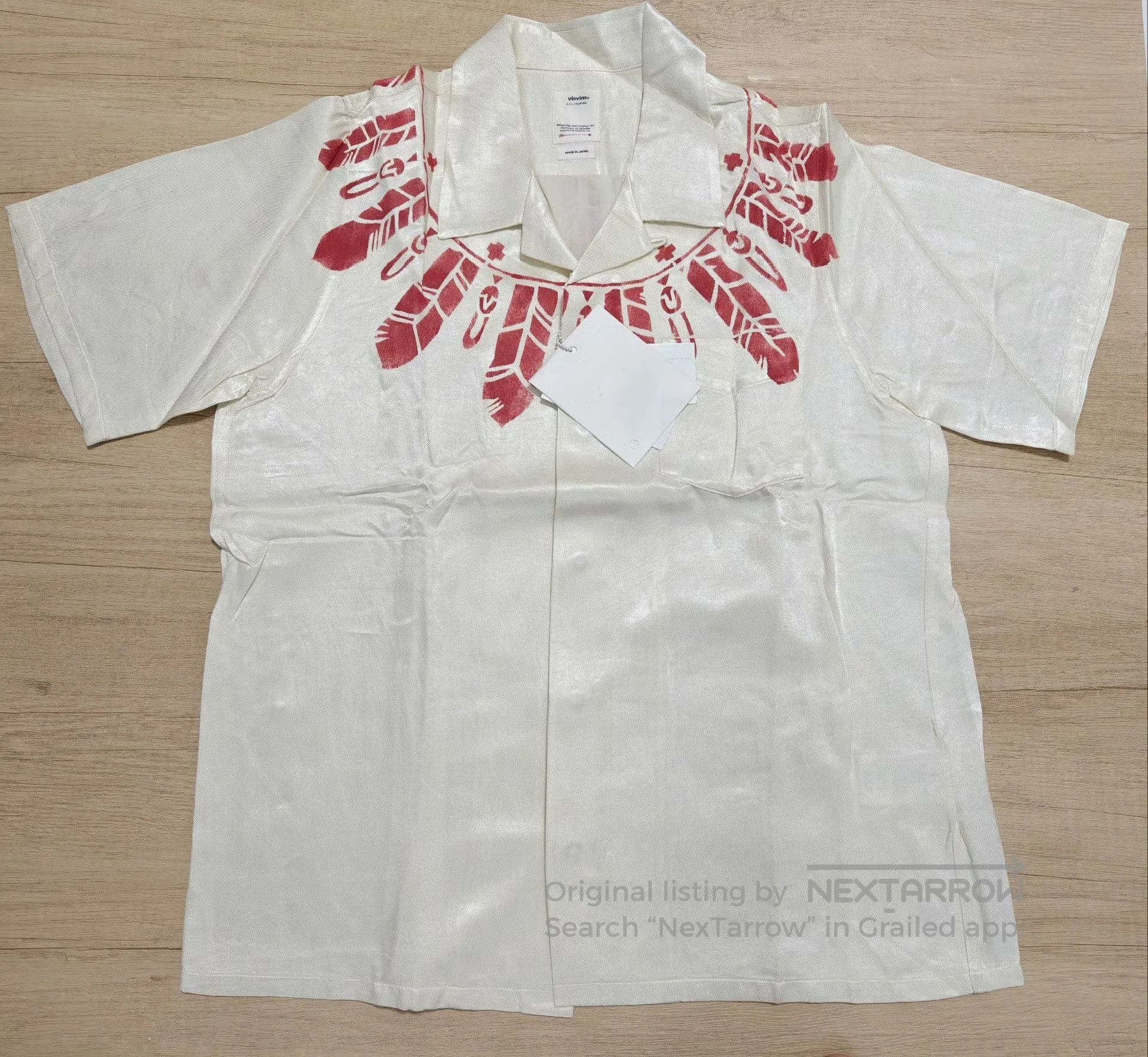 Visvim VISVIM 19SS S/S Feathers Spot Free Shirt. Size US M / EU 48-50 / 2 - 1 Thumbnail
