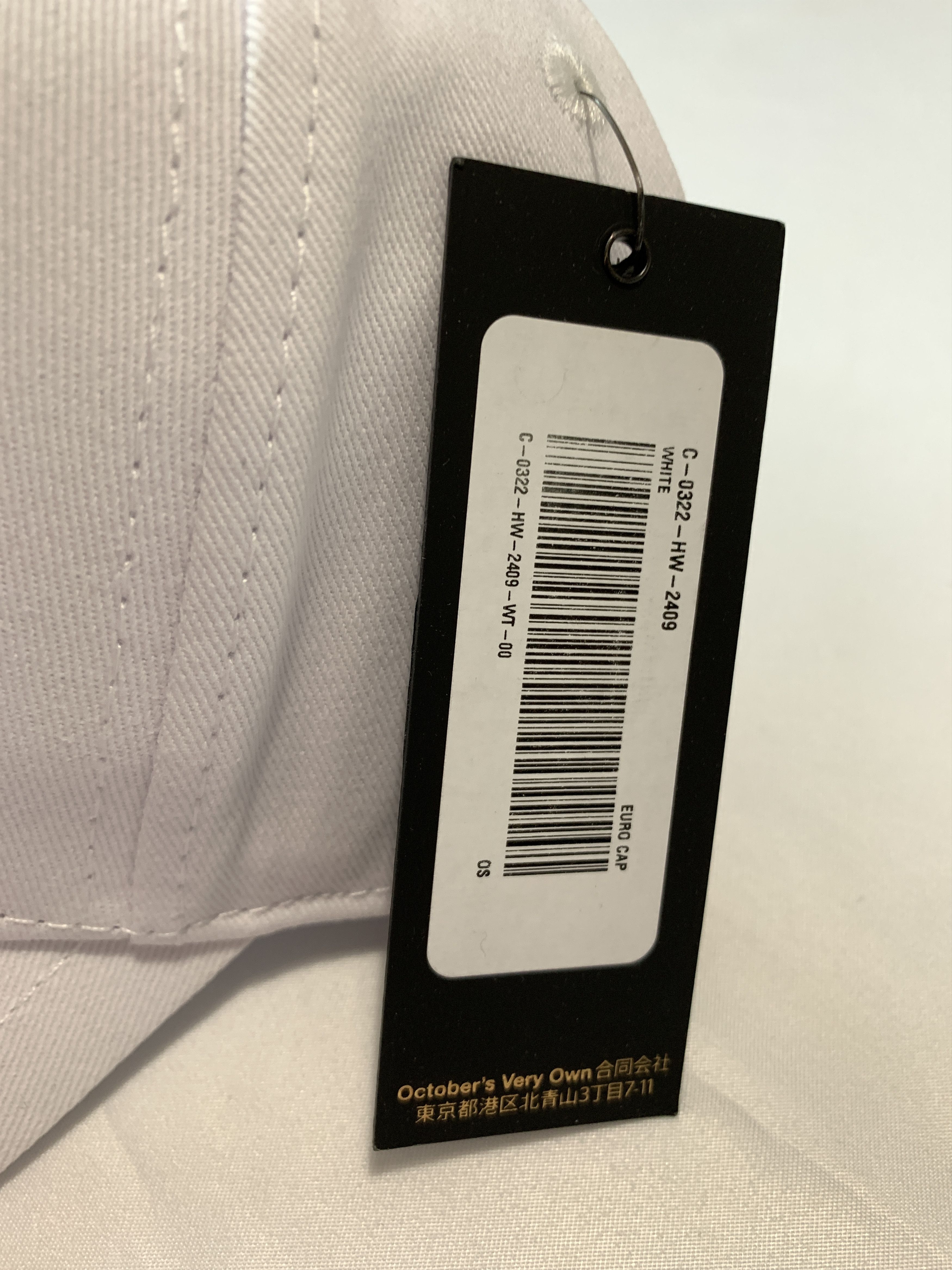 Drake *RARE* OVO x Mike Tyson Sport cap hat White Size ONE SIZE - 3 Thumbnail