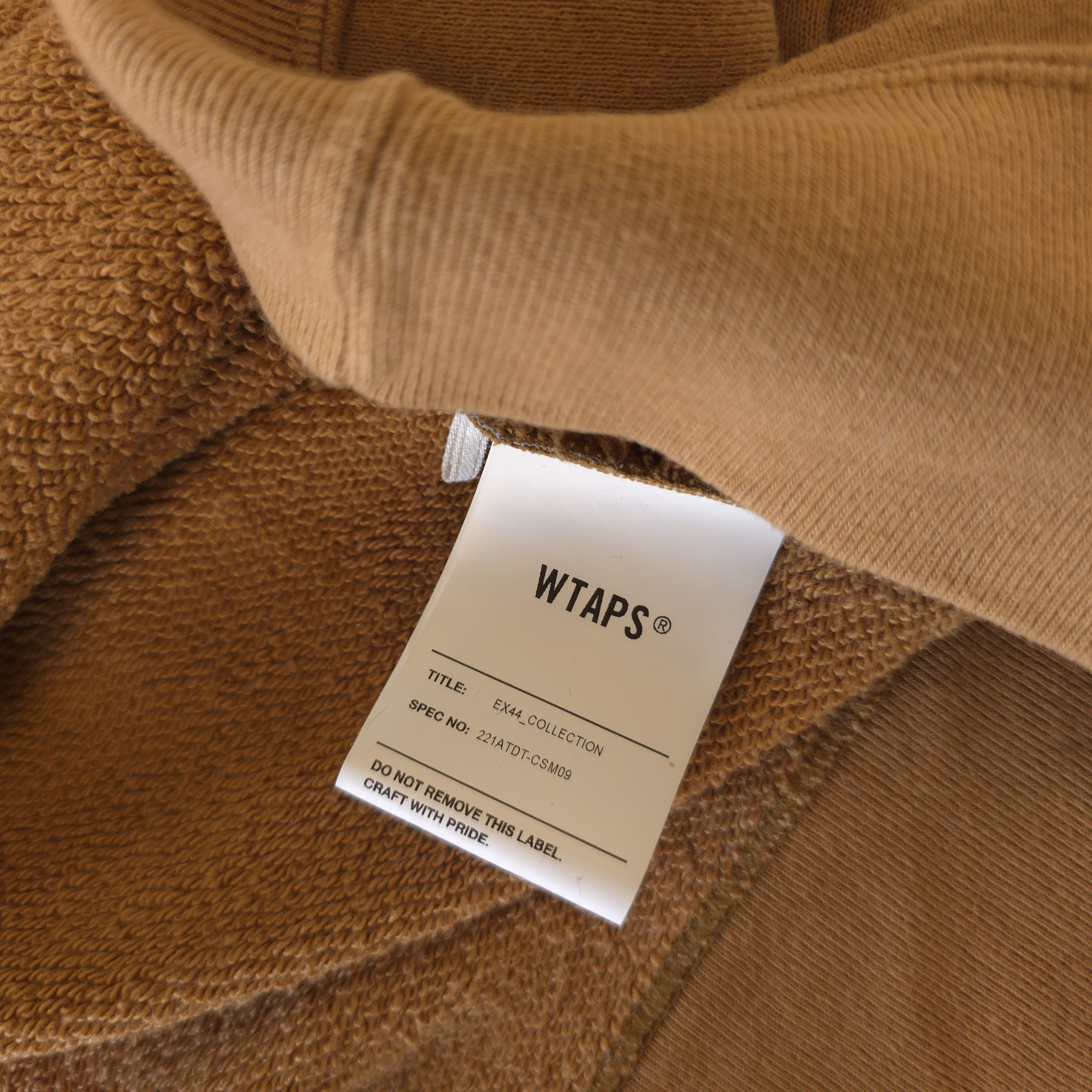 Wtaps EX44 Collection Blank Pullover Hoodie Size US M / EU 48-50 / 2 - 3 Thumbnail