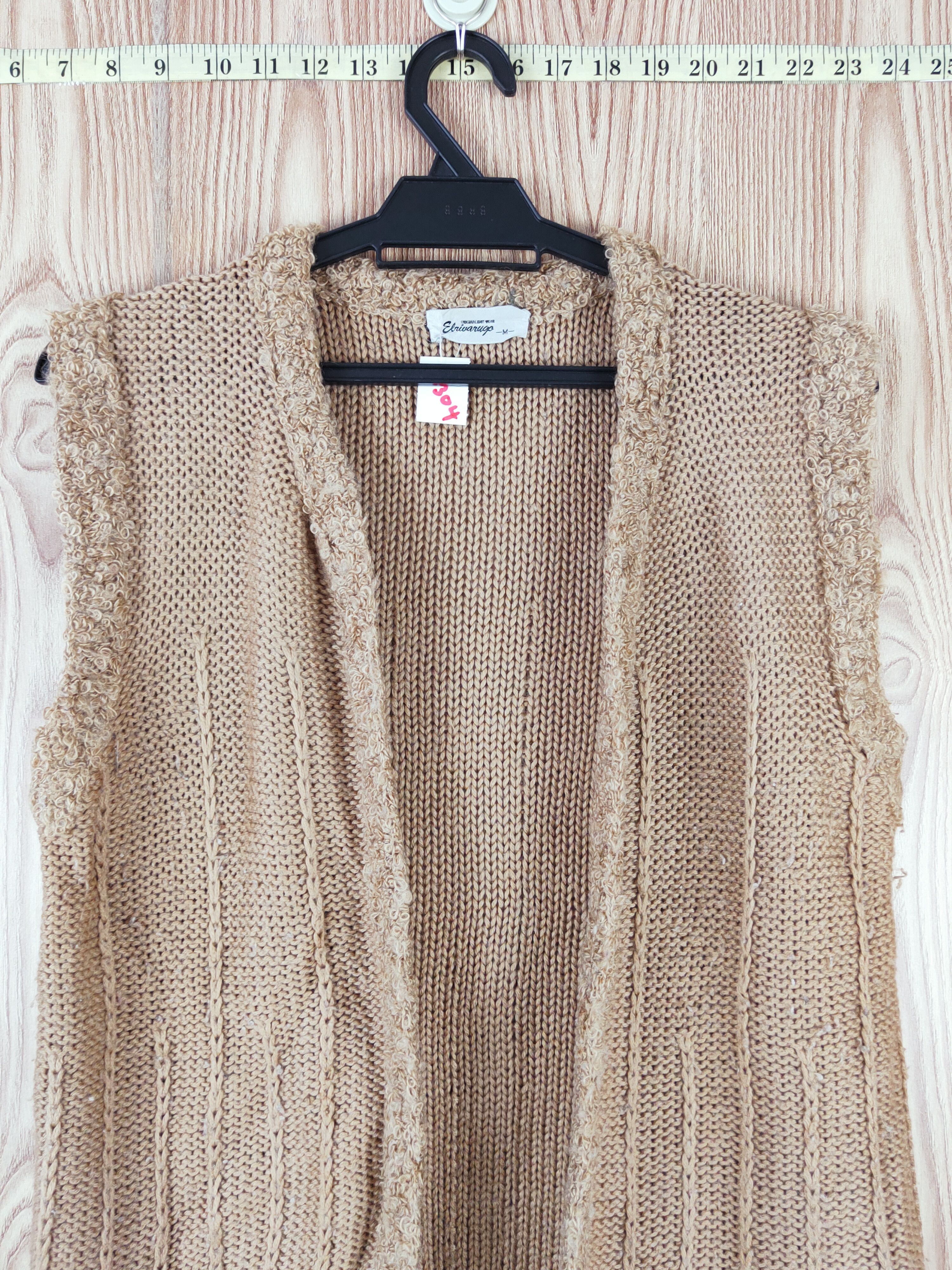 Japanese Brand Japan vintage crochet knitwear vest cardigan #w304 Size M / US 6-8 / IT 42-44 - 2 Thumbnail