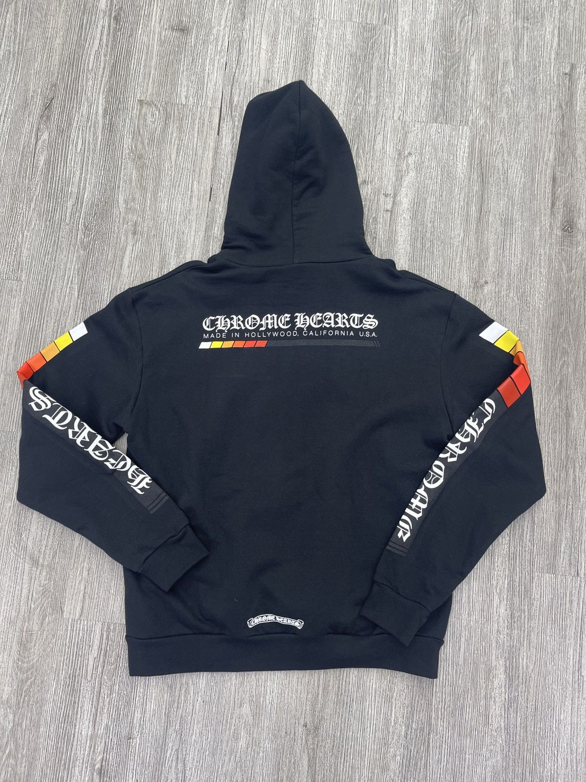 Chrome Hearts Chrome Hearts Racing stripe hoodie black Size US S / EU 44-46 / 1 - 2 Thumbnail