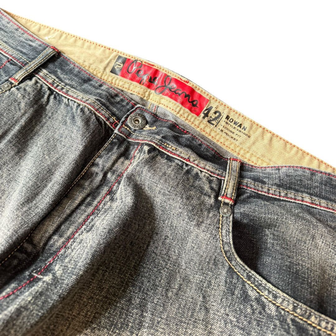 pepe london baggy y2k denim shorts / jorts