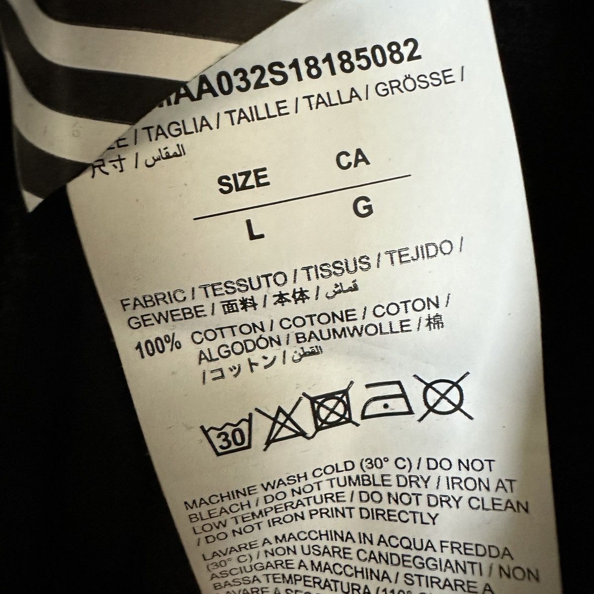 Off-White 2018 Circle Cross Logo Tee Size US L / EU 52-54 / 3 - 5 Thumbnail