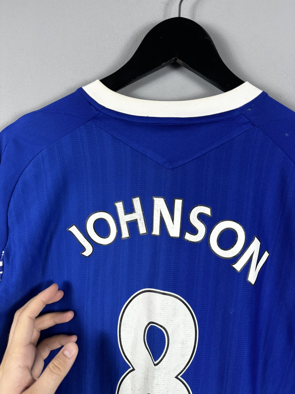 Umbro VINTAGE EVERTON 2006 HOME FOOTBALL SHIRT UMBRO JOHNSON #8 Size US M / EU 48-50 / 2 - 8 Thumbnail