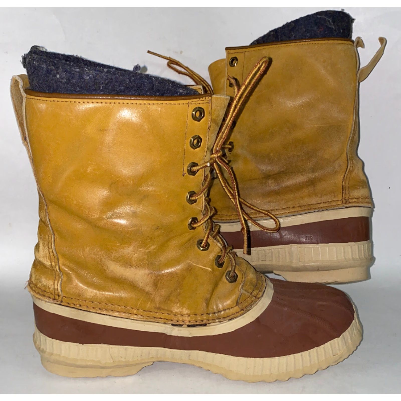 SOREL Sorel Brown Leather Insulated Winter Snow Boots Mens 8 Boots Mens Brown Leather Insulated Winter Snow Boots 8 Size US 8 / EU 41 - 4 Thumbnail