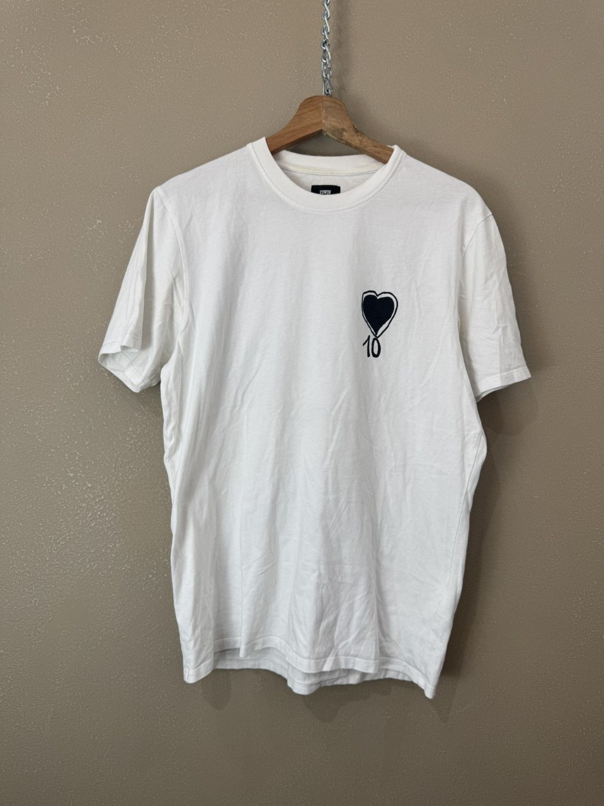 Edwin Edwin poker T-shirt Japan brand double sided Size US S / EU 44-46 / 1 - 2 Thumbnail