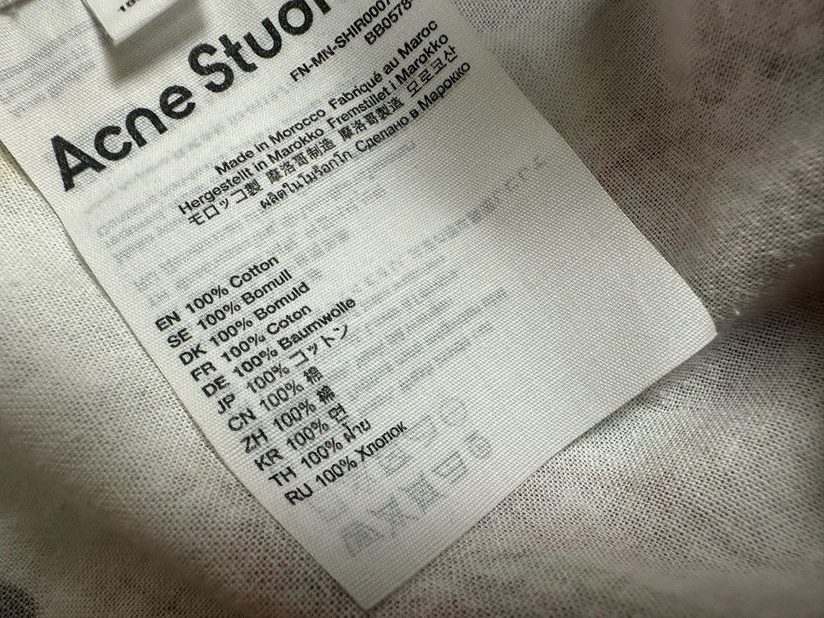 Acne Studios Acne Studios 24SS 3D Printed Shirt Size US M / EU 48-50 / 2 - 10 Thumbnail