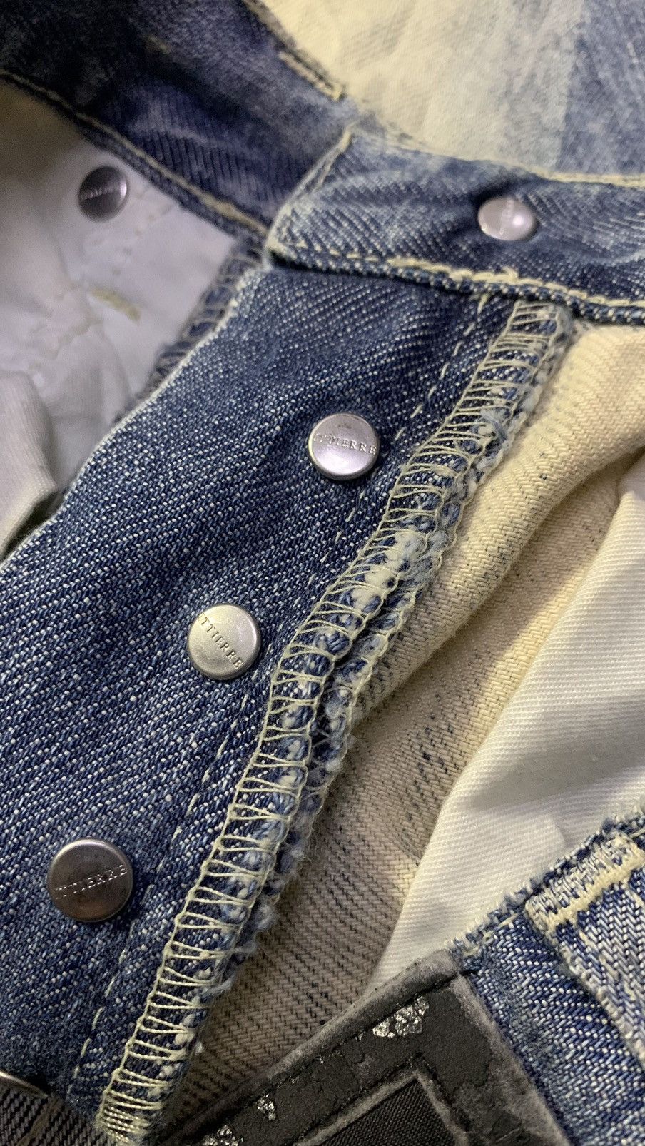Versace Jeans Couture Versace Jeans Couture Distressed Jeans Size US 30 / EU 46 - 7 Thumbnail