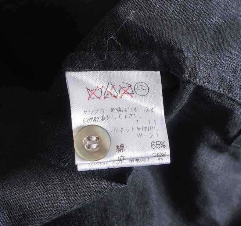 Issey Miyake issey miyake Cotton-linen blended shirt Size US M / EU 48-50 / 2 - 5 Thumbnail