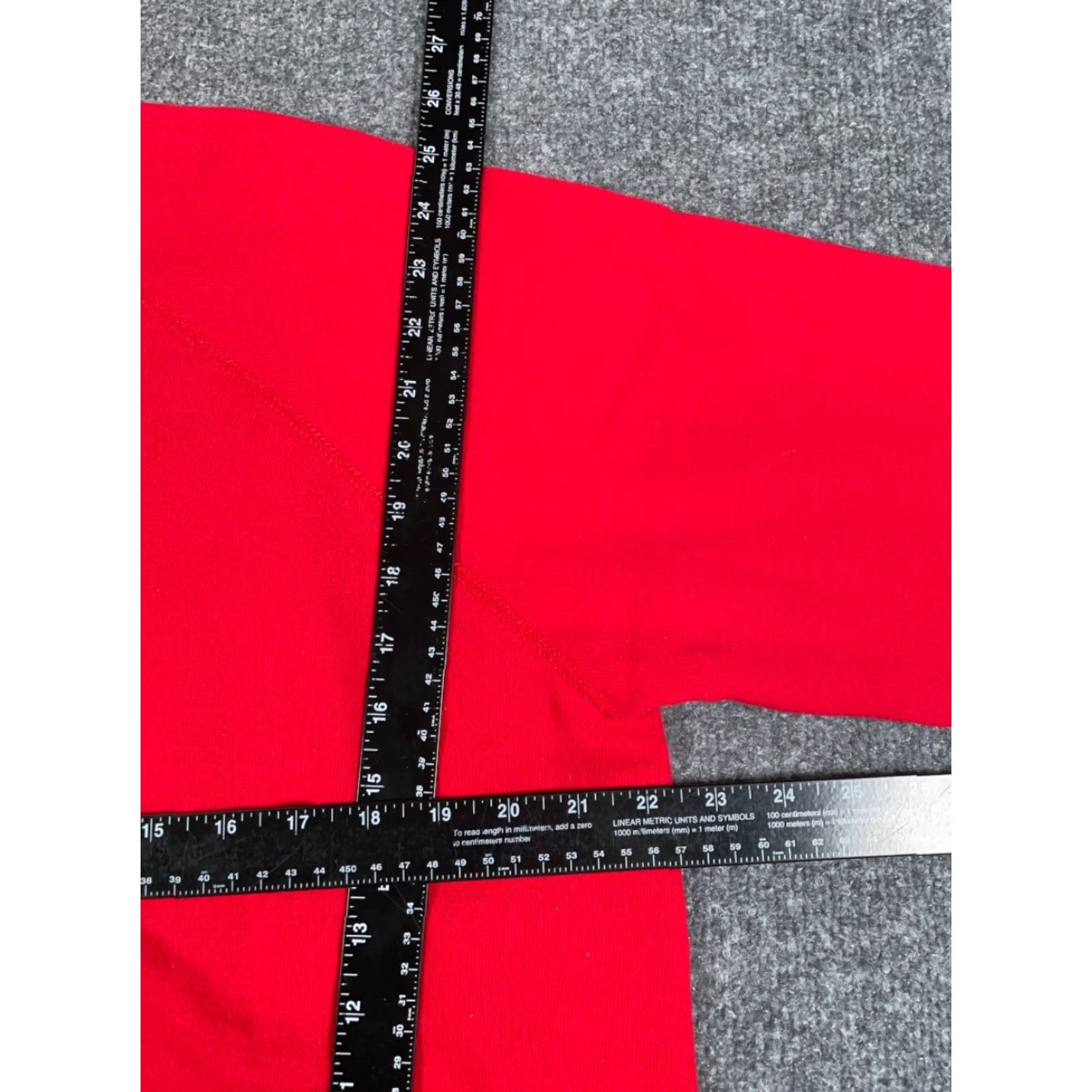 Tultex Vintage Tultex Sweatshirt Adult XL Red 80s 90s Retro Raglan Sleeves Lightweight US Made Size US XL / EU 56 / 4 - 5 Thumbnail