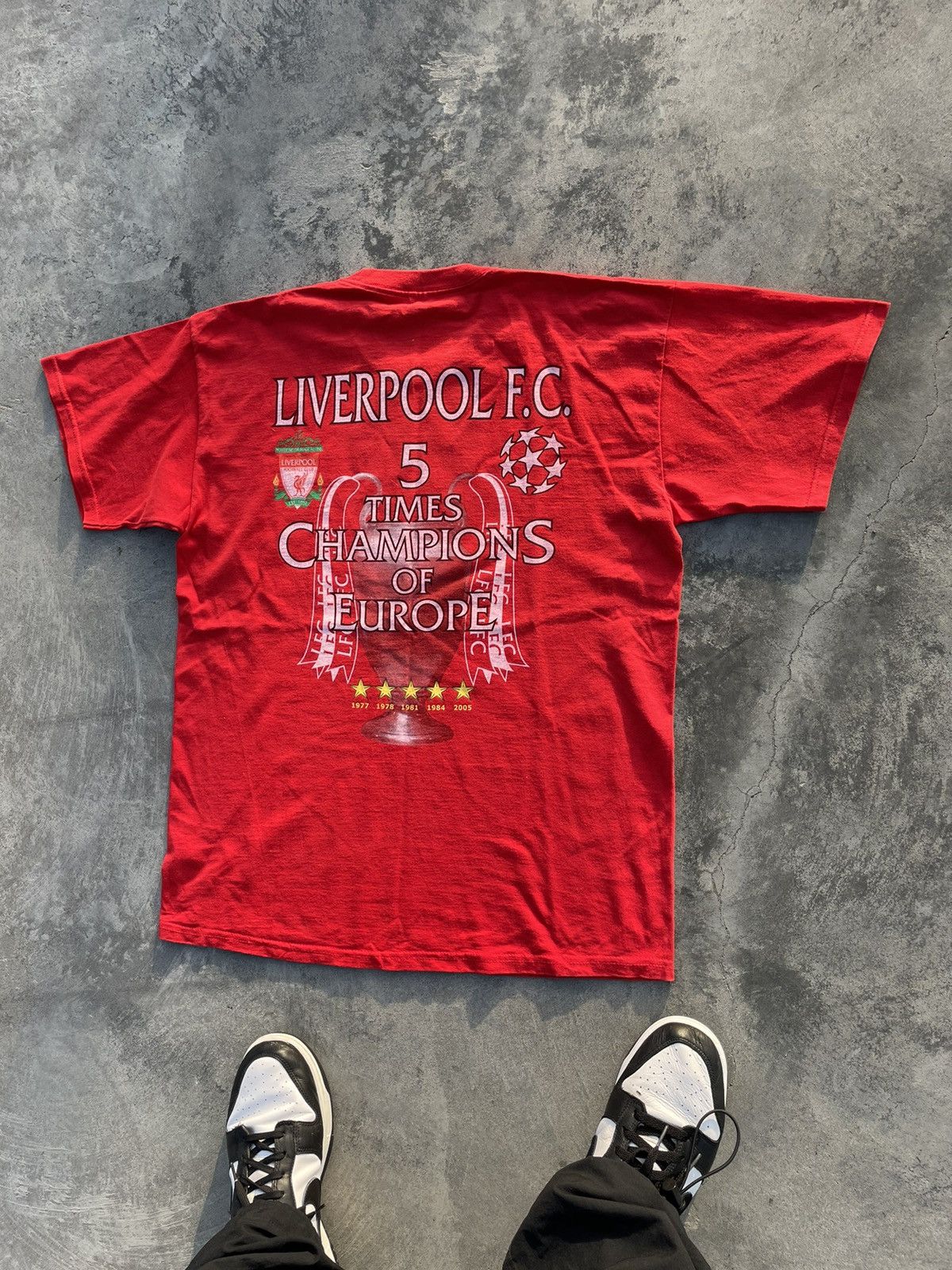 Vintage Vintage RARE Liverpool 2005 T -Shirt Football Jersey Y2K Size US M / EU 48-50 / 2 - 5 Thumbnail