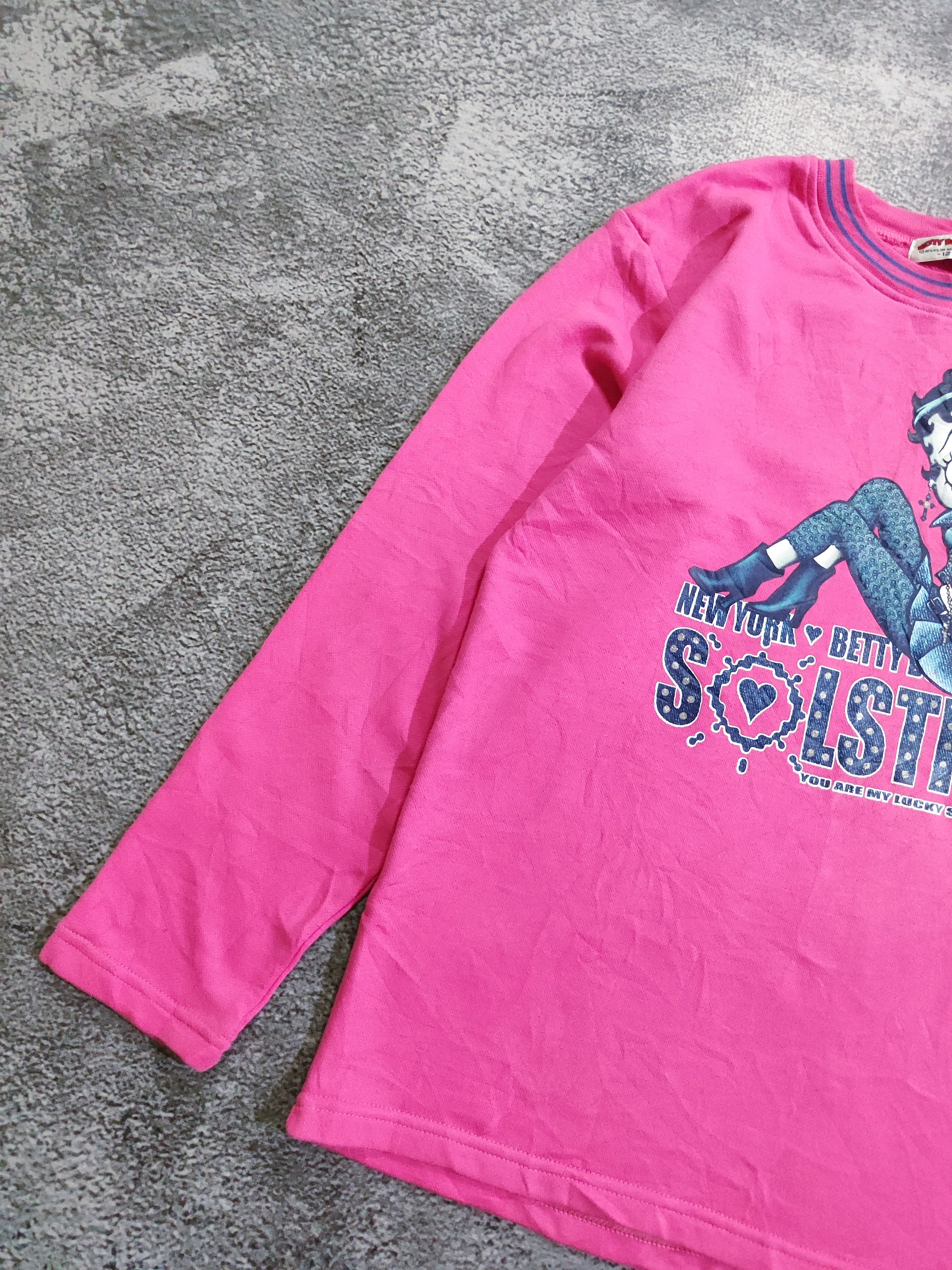 Japanese Brand Vintage Betty Boop Punk Style Long Sleeve Size M / US 6-8 / IT 42-44 - 5 Thumbnail