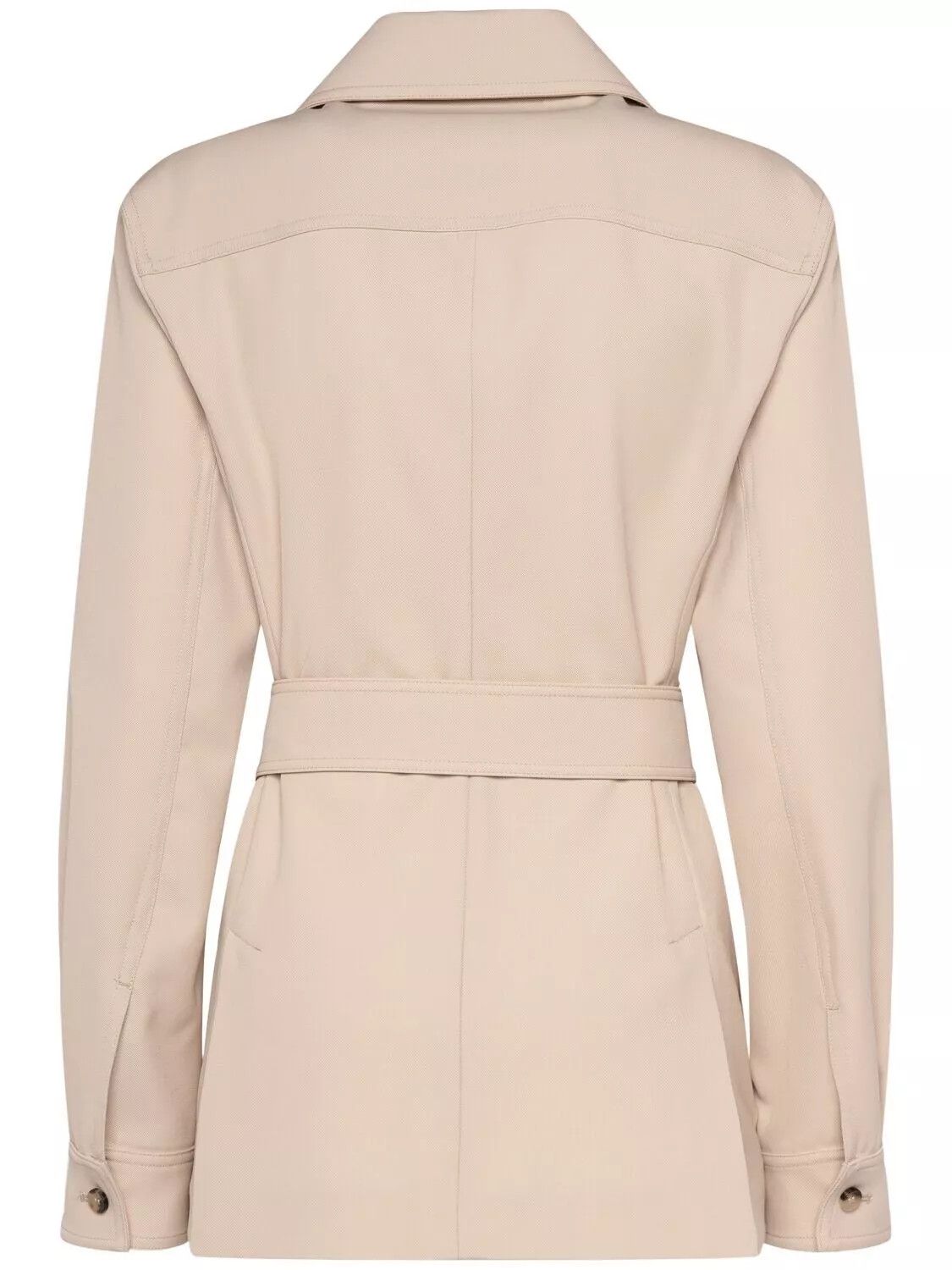 Max Mara MAX MARA Pulvino $1890 Sand Wool Jacket New & Authentic Size M / US 6-8 / IT 42-44 - 2 Thumbnail