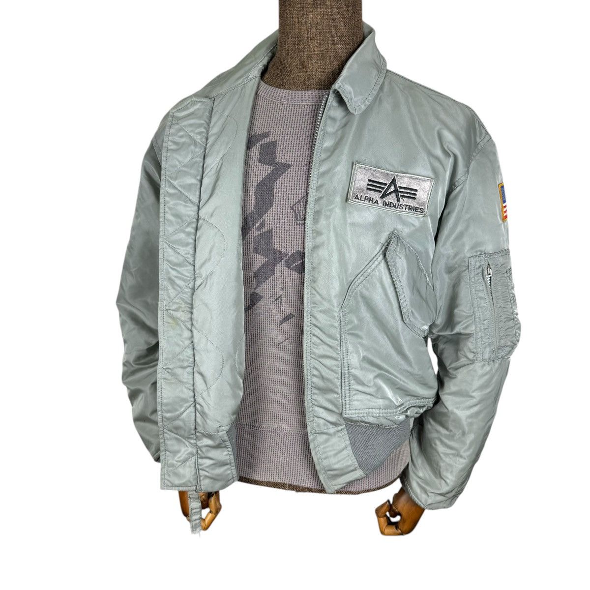 Alpha Industries ☀️ALPHA INDUSTRIES TYPE CWU 45 FLYER BOMBER RIOT JACKET Size US M / EU 48-50 / 2 - 3 Thumbnail
