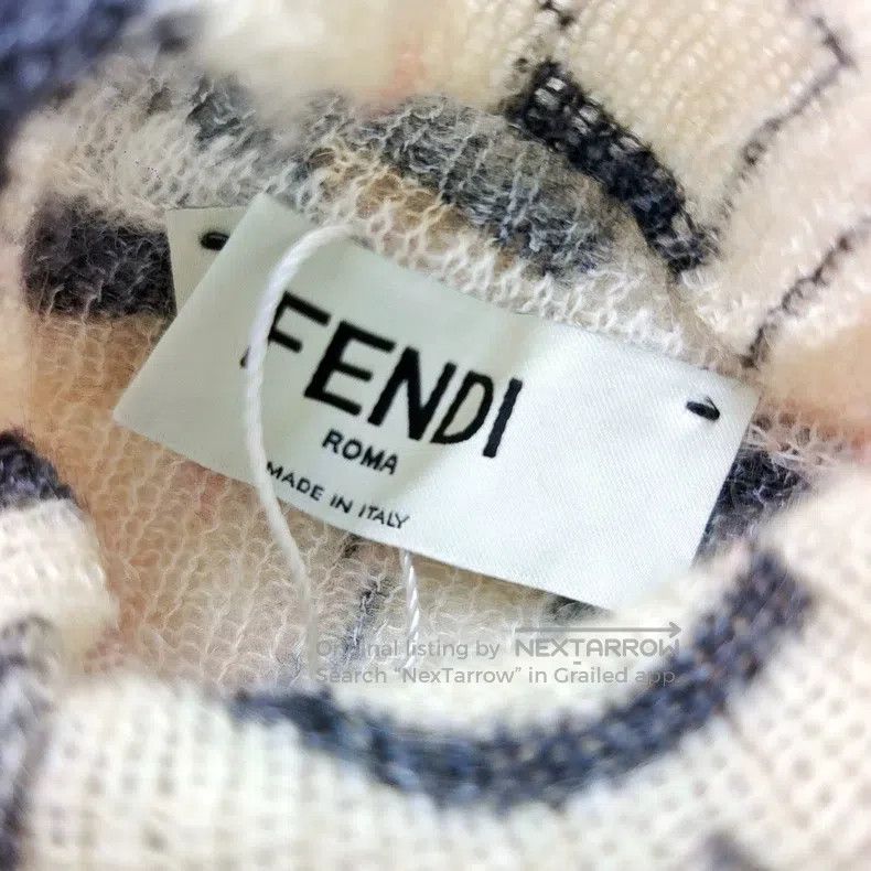 Fendi Fendi Sweater, Multicolor Size XXS / US 00 / IT 34 - 4 Thumbnail