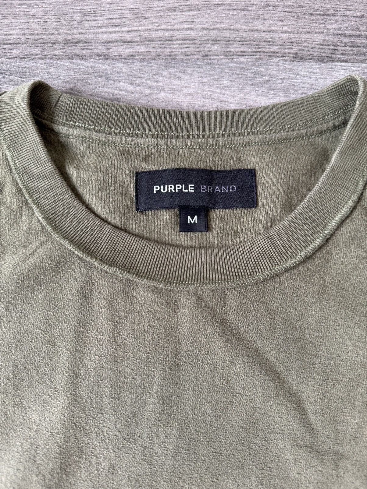 Purple Brand Purple Textured SS Tee Size US M / EU 48-50 / 2 - 4 Thumbnail