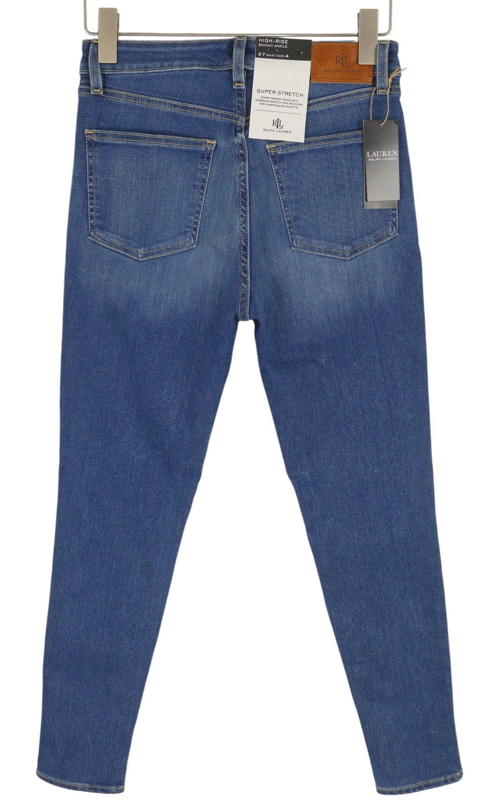 Lauren Ralph Lauren LEGACY W27 High Rise Skinny Ankle Jeans 84701 Size 27" / US 4 / IT 40 - 2 Thumbnail