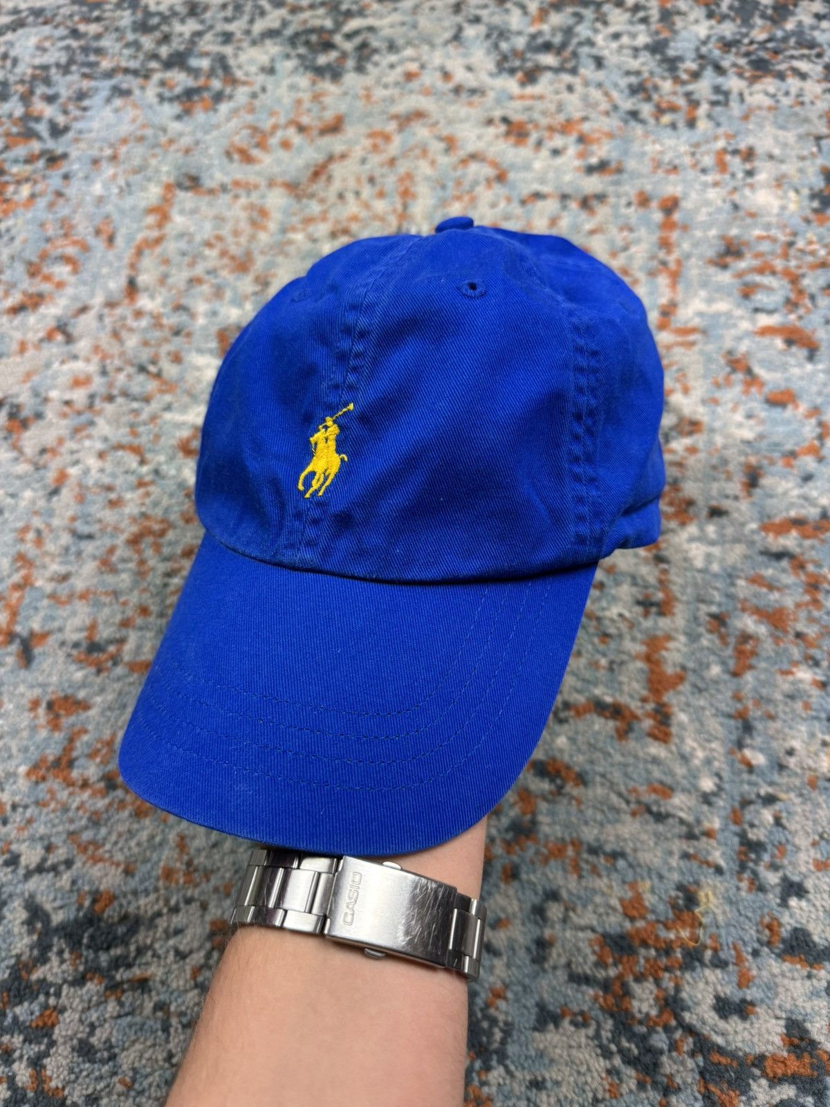 Polo Ralph Lauren × Vintage Vintage 90s Polo Ralph Lauren pony logo hat old money style Size ONE SIZE - 1 Thumbnail