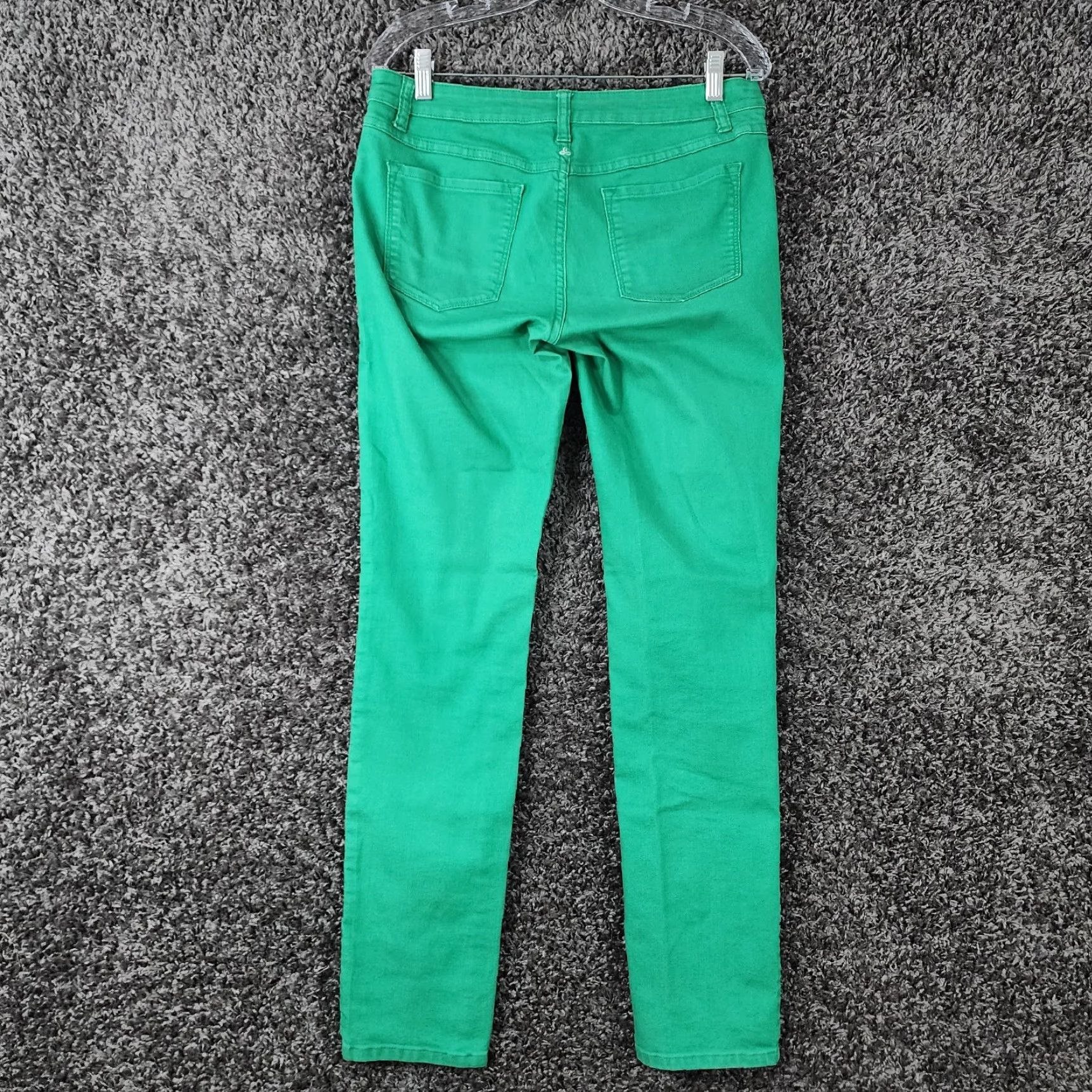 Prana Prana Womens Green Slim Fit Straight Leg Jeans Size 8 Size 30" / US 8 / IT 44 - 6 Thumbnail