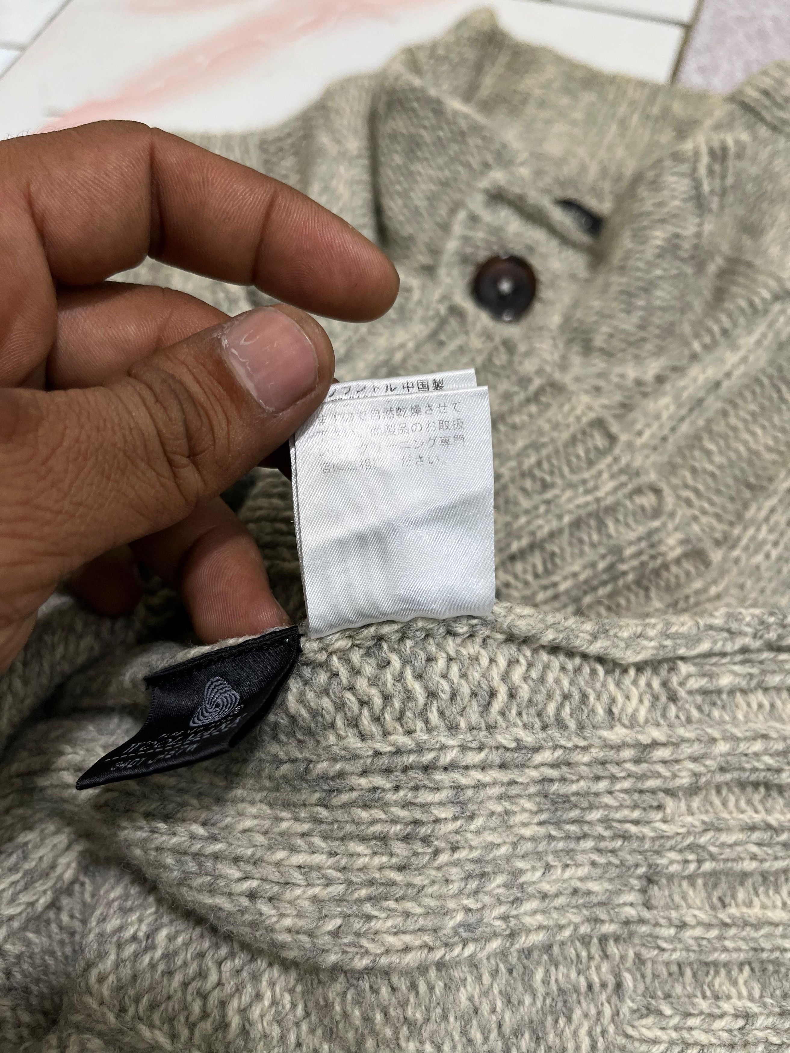 Yohji Yamamoto Ined By Yohji Yamamoto Wool Button Ups Cardigans Size M / US 6-8 / IT 42-44 - 8 Thumbnail