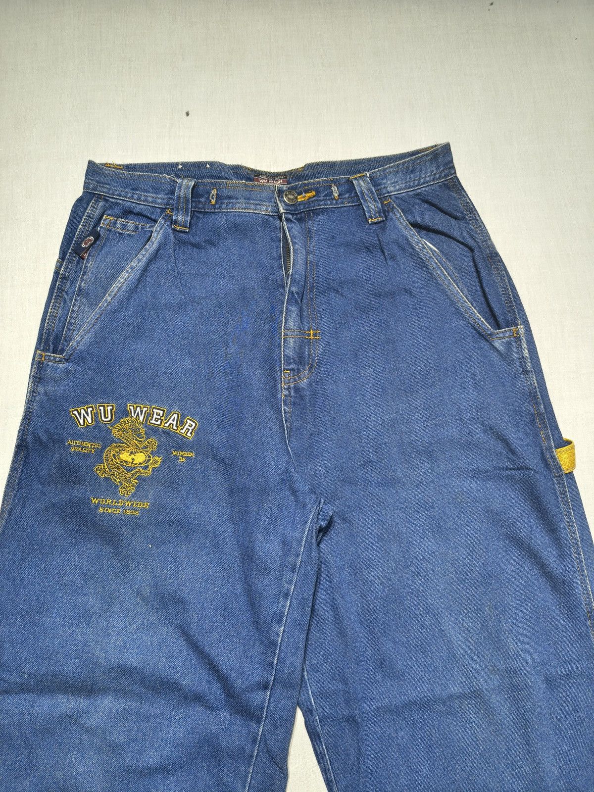 Wu-Tang Clan WU WEAR WU TANG CLAN CARPENTER PANTS 🚀(010) Size US 32 / EU 48 - 4 Thumbnail