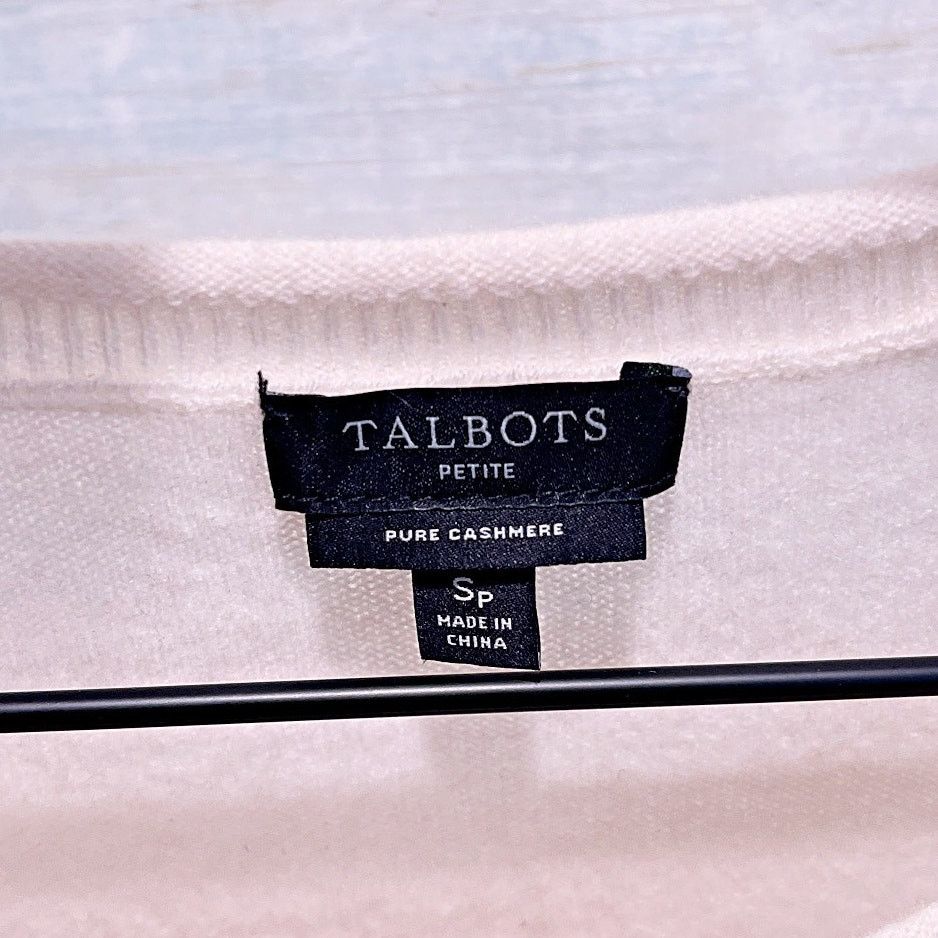 Other Talbots Pure 100% Cashmere Sweater Womens Small Petite SP Size S / US 4 / IT 40 - 5 Thumbnail