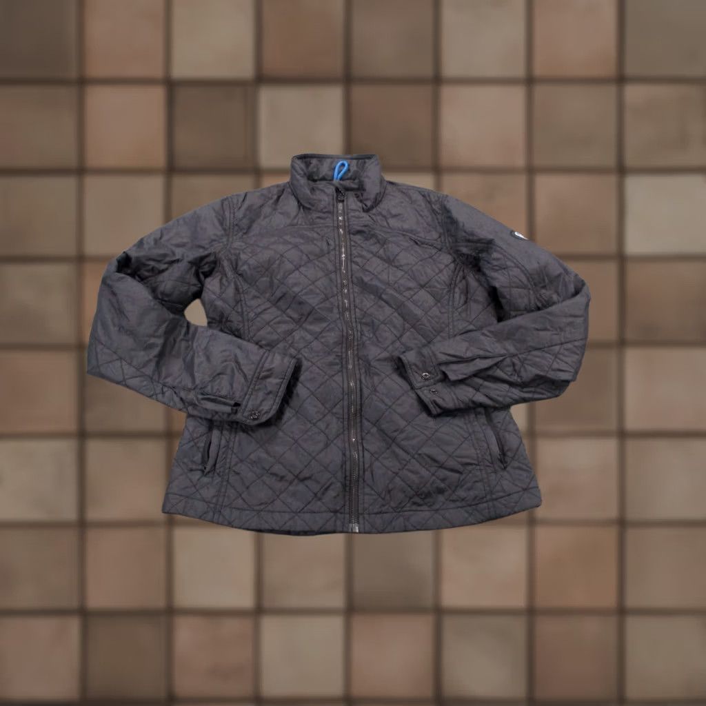Vintage Kuhl Jacket Womens M Black Nylon Quilted Lightweight Puffer Hiking Camping Size M / US 6-8 / IT 42-44 - 1 Thumbnail