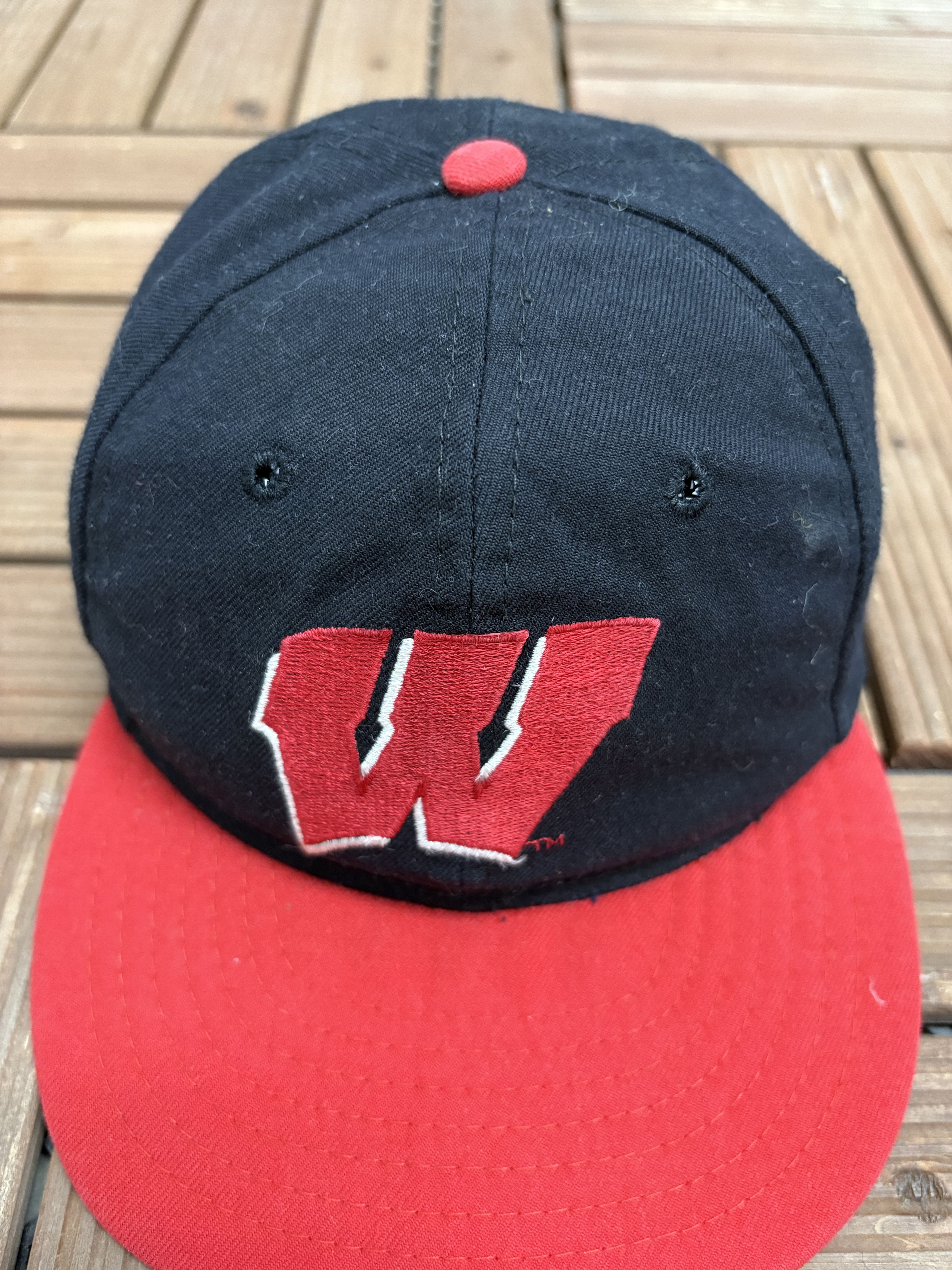 Vintage Wisconsin Badgers Rose Bowl 1994 Vintage Snap Back Hat Size ONE SIZE - 3 Thumbnail