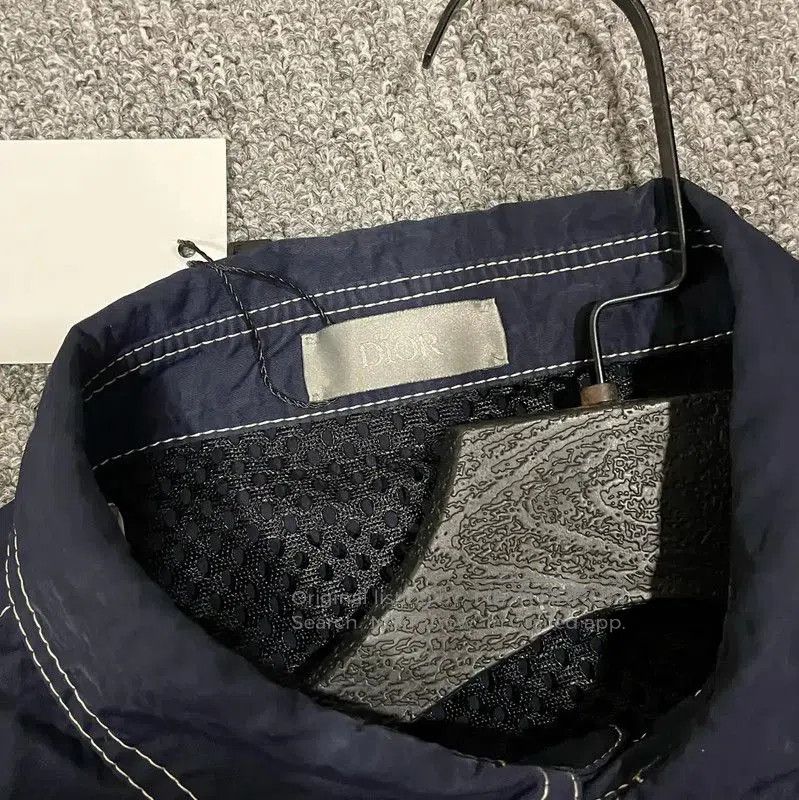 Dior Dior Men's XL Navy Blue Outdoor Jacket . Size US XL / EU 56 / 4 - 4 Thumbnail