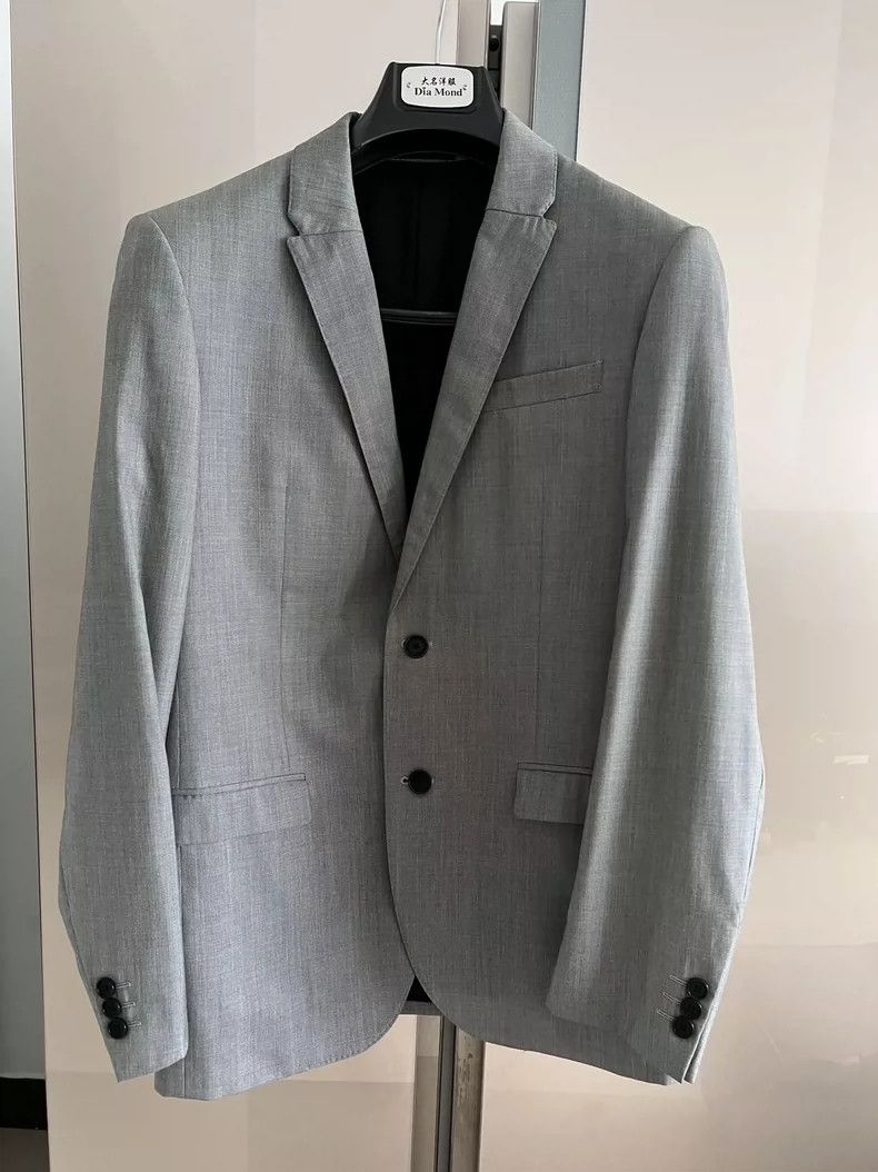 Givenchy Givenchy Silk and Wool Men's Business Suit Set Size US M / EU 48-50 / 2 - 2 Thumbnail