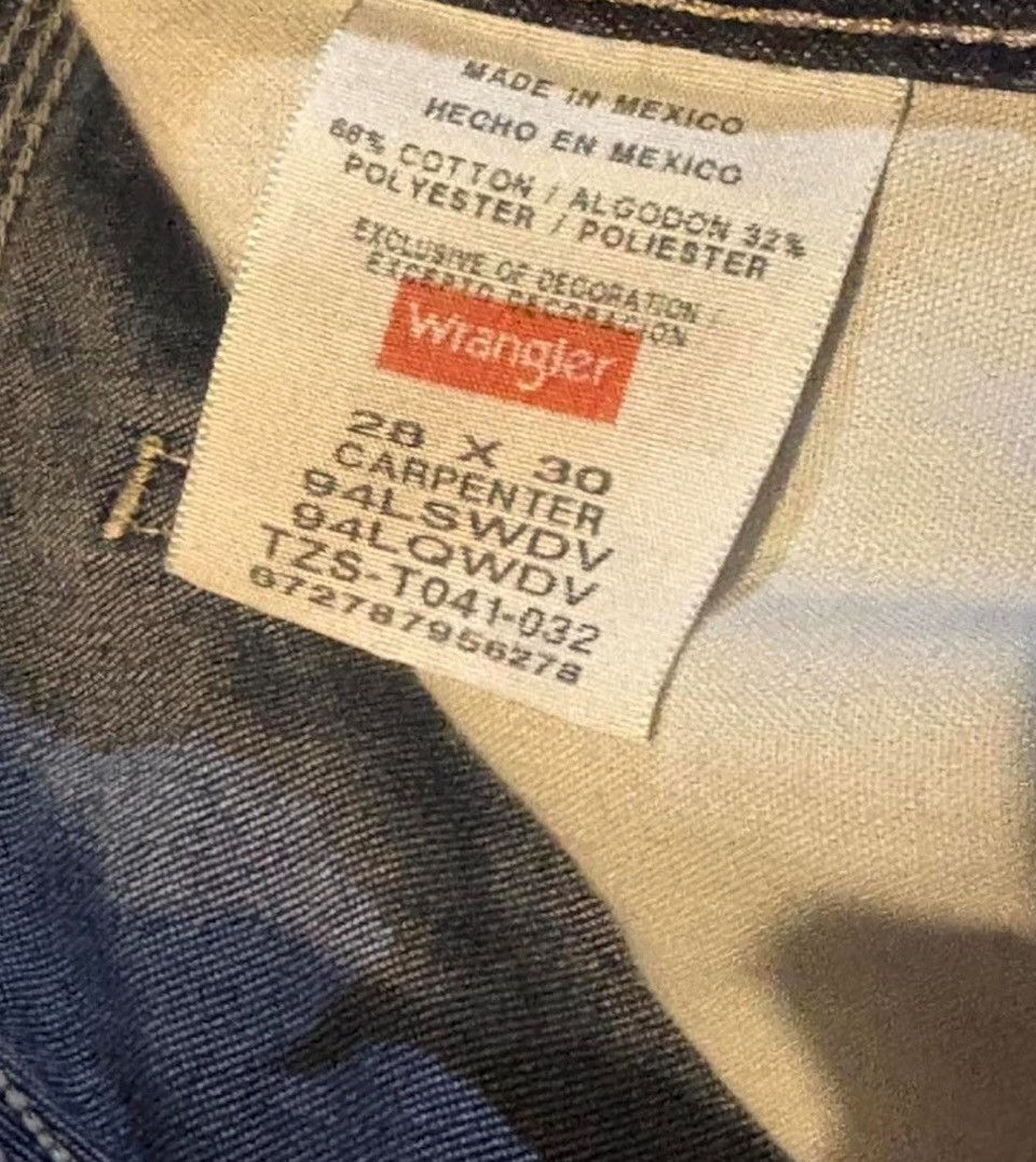 Wrangler Vintage Wrangler Jeans - Made in Mexico Size US 28 / EU 44 - 5 Thumbnail