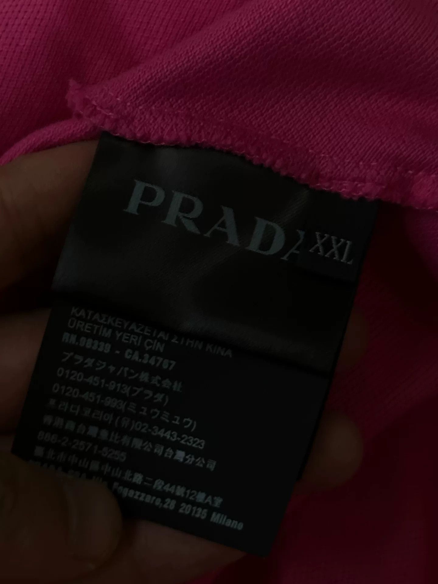 Prada PRADA Casual Short-Sleeve Polo Shirt Size US XXL / EU 58 / 5 - 3 Thumbnail