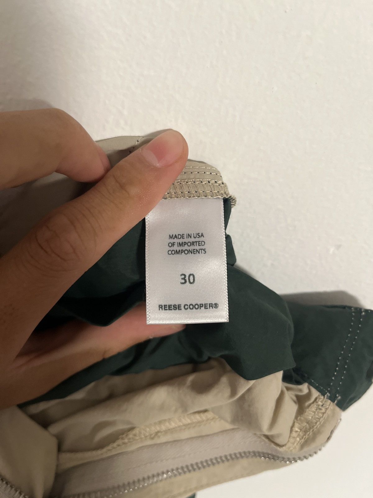 Reese Cooper Reese Cooper Nylon Paneled Sports Trousers Size US 30 / EU 46 - 4 Thumbnail