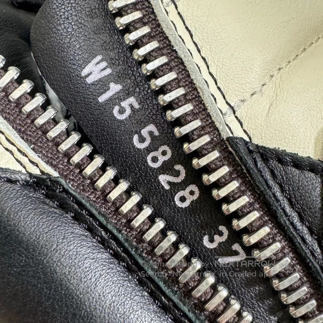 Rick Owens rick owens black and white leather sneakers. Size US 5 / EU 37 - 8 Thumbnail