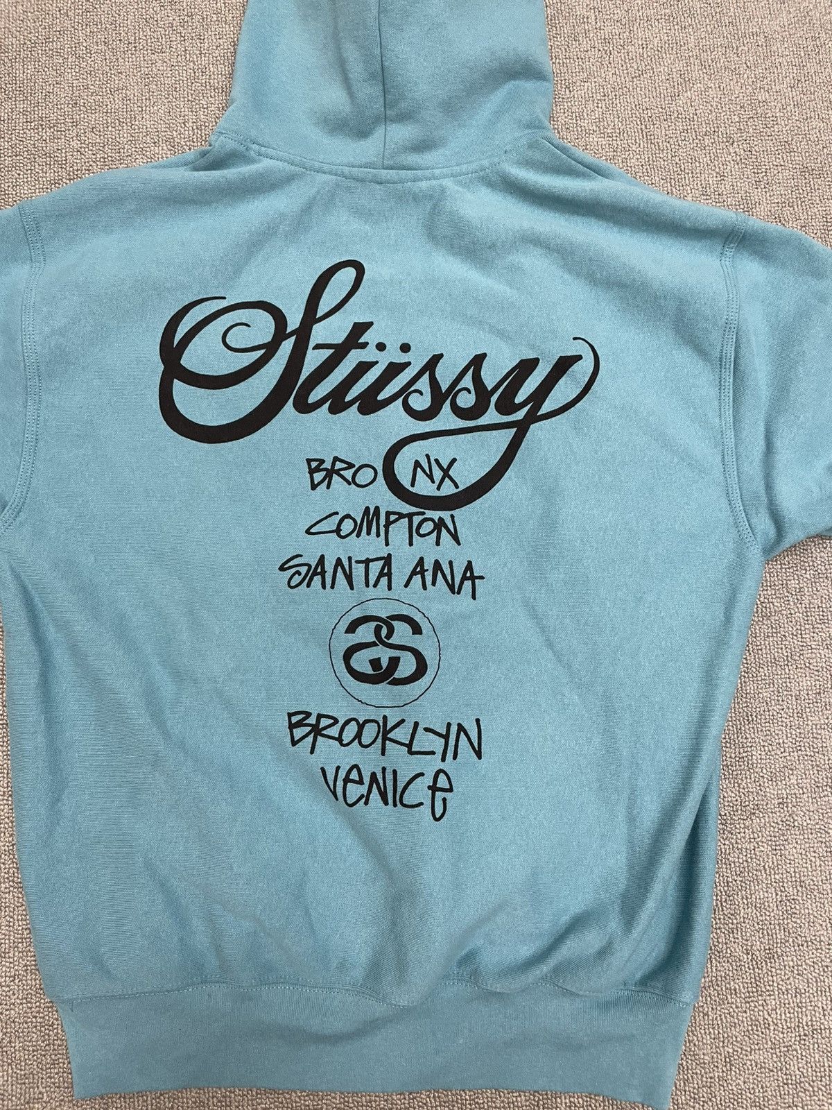 Stussy Stussy World Tour Hoodie Size US M / EU 48-50 / 2 - 1 Thumbnail