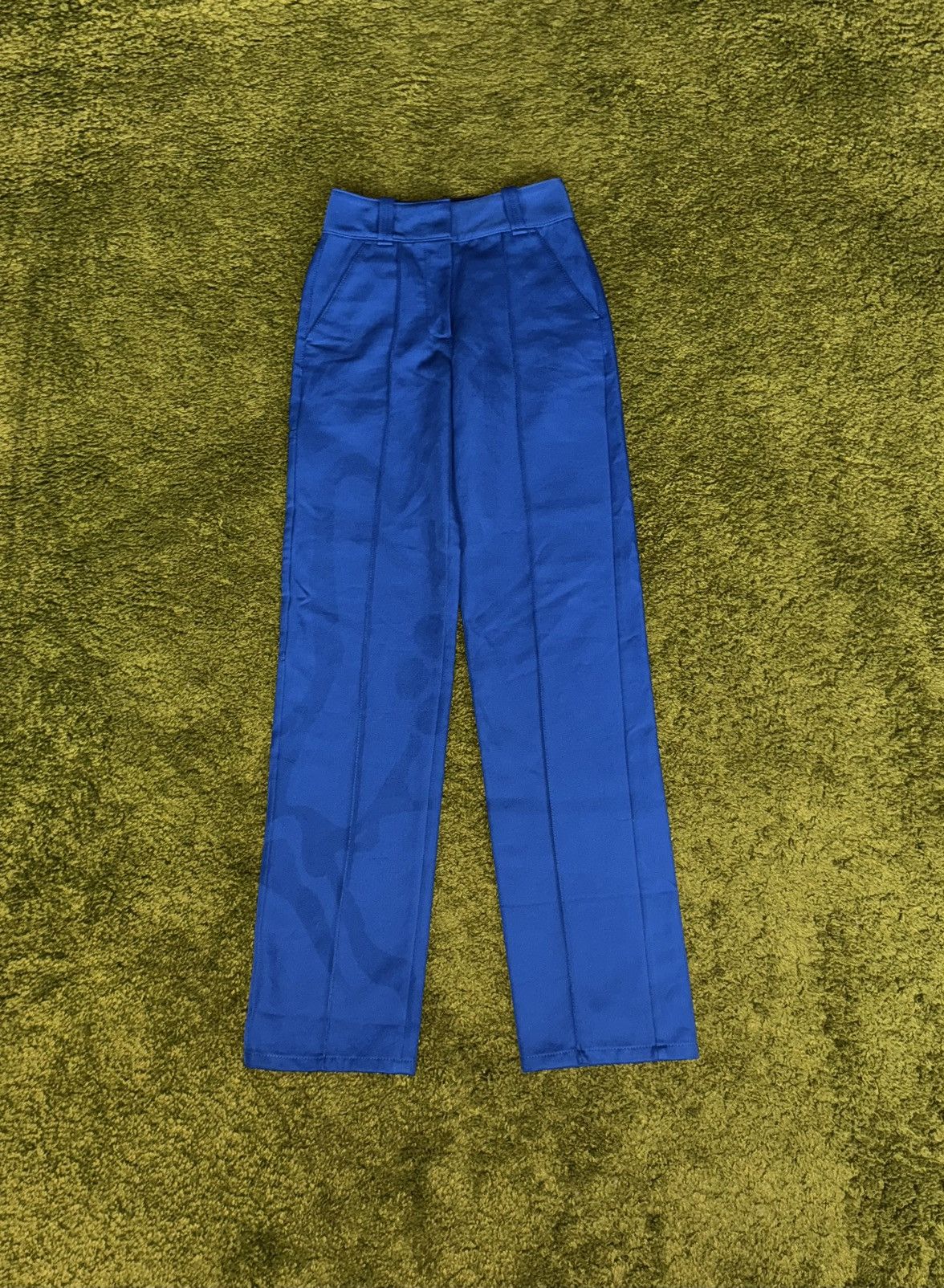 Burberry × Designer Burberry carpenter canvas straight fit palazzo pants Size 25" / US 0 / IT 36 - 1 Thumbnail