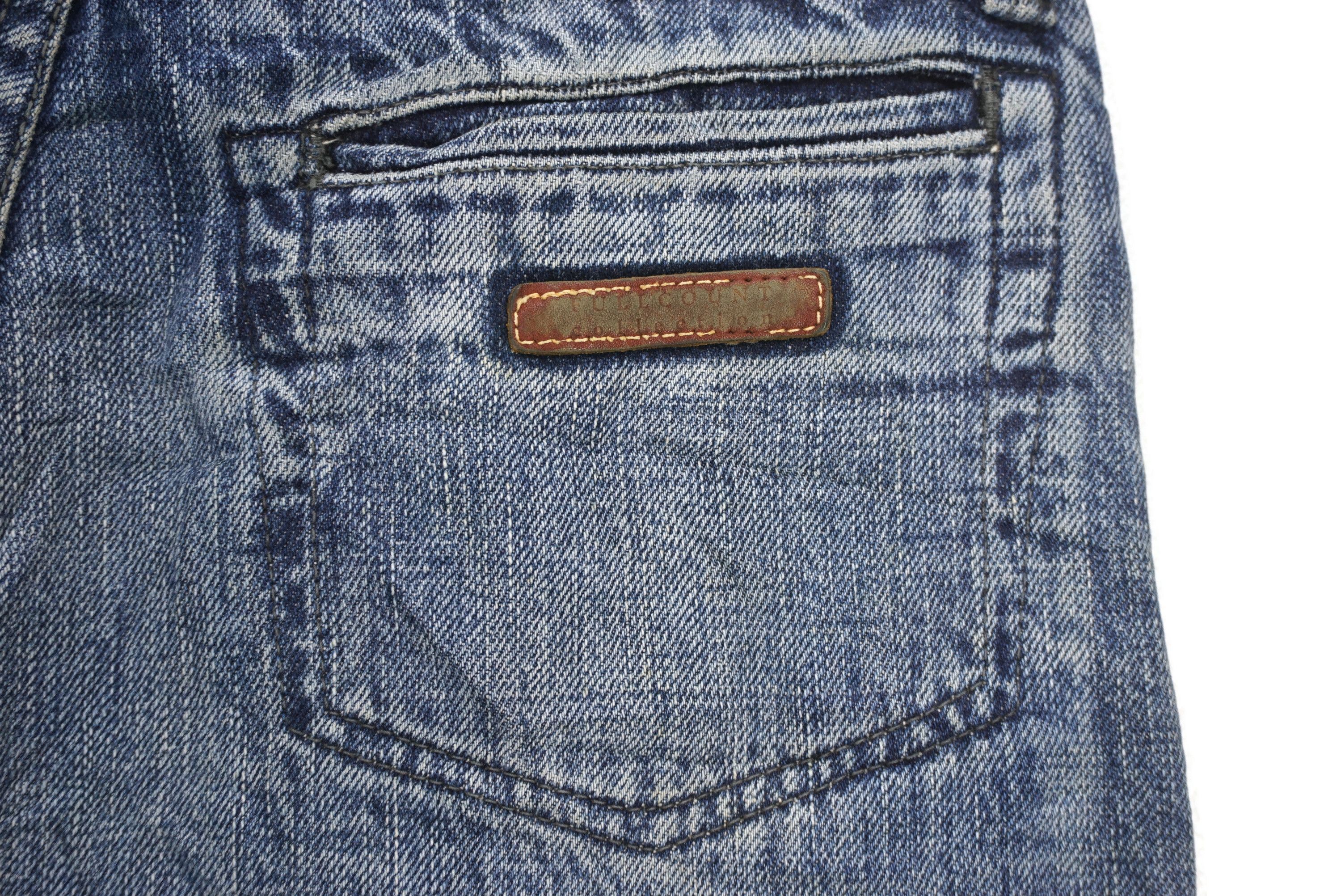 Japanese Brand FULLCOUNT Selvedge Jeans fits W28xL29 Low-Rise Straight Leg Size US 28 / EU 44 - 11 Thumbnail