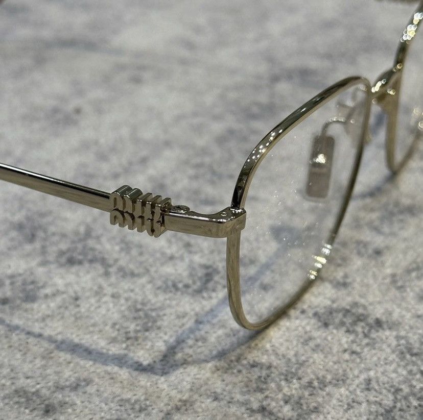 Miu Miu MIU MIU MU 50WV ZVN1O1 Glasses Size ONE SIZE - 3 Thumbnail