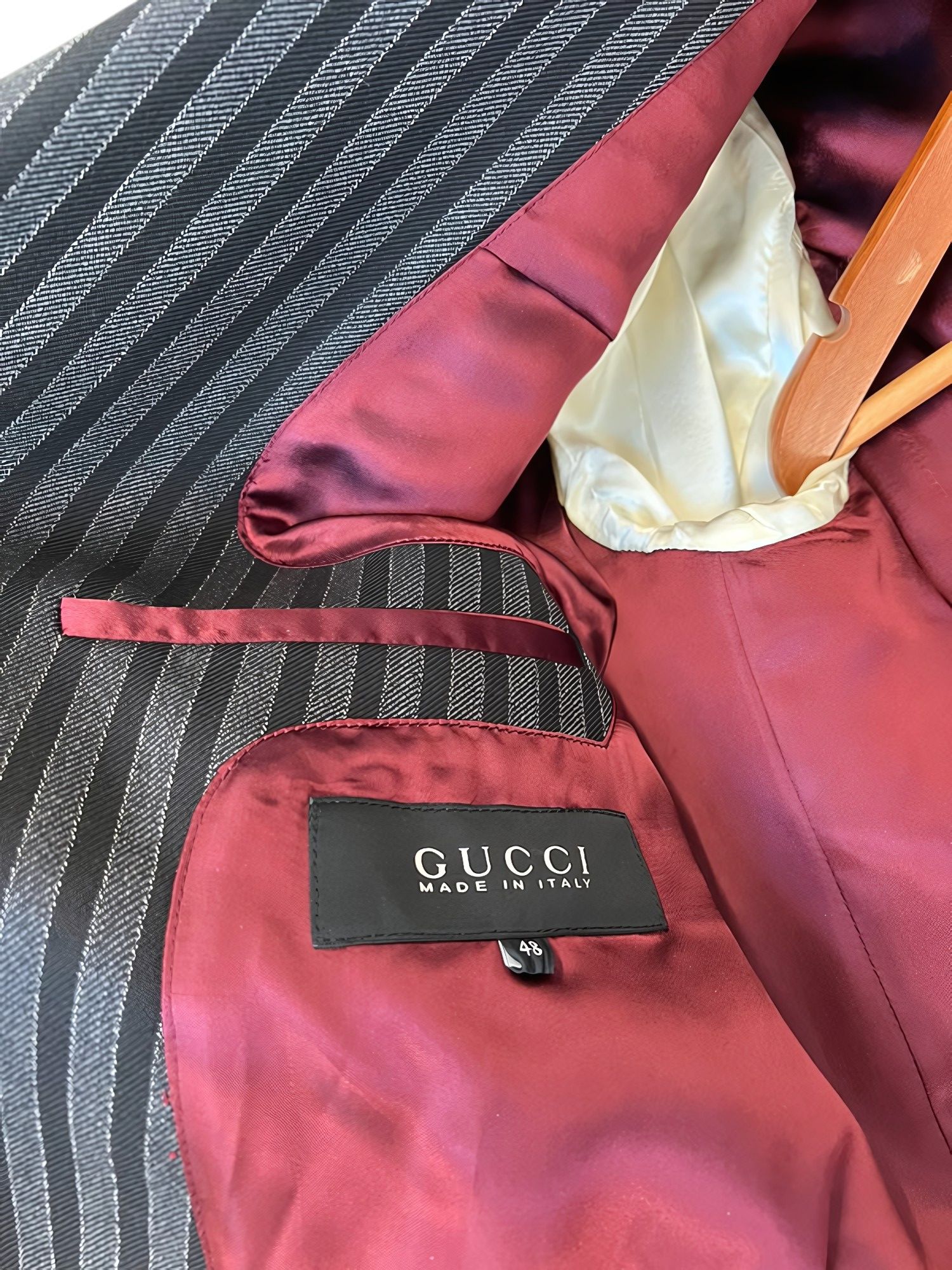 Gucci STRIPPED TRENCH COAT Size US M / EU 48-50 / 2 - 6 Thumbnail