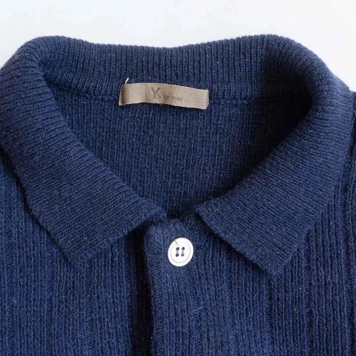 Y's for Men Y's For Men size os Men's navy wool knit sweater Size US M / EU 48-50 / 2 - 3 Thumbnail