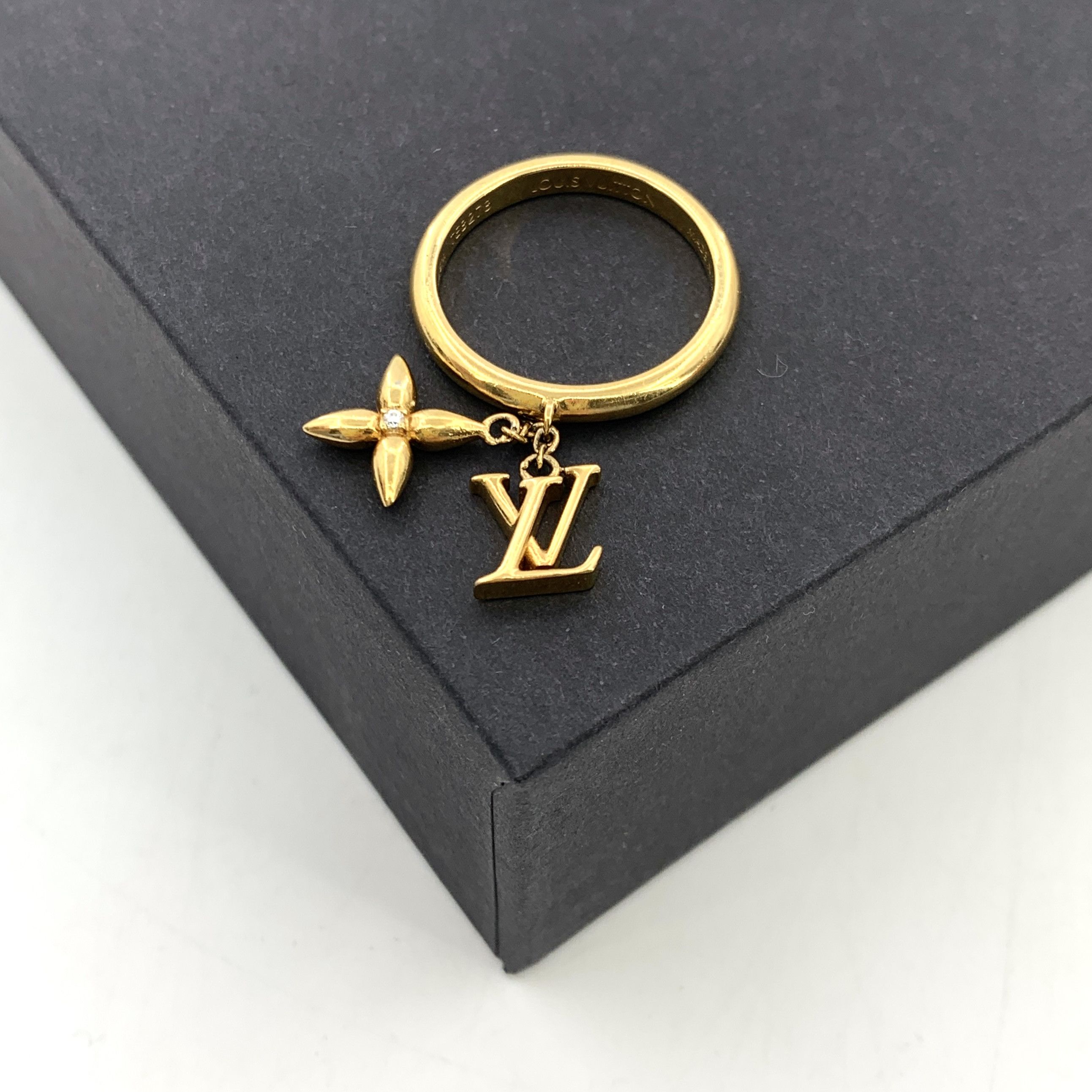 Louis Vuitton LV Louisette Ring Gold (M) Size ONE SIZE - 2 Thumbnail