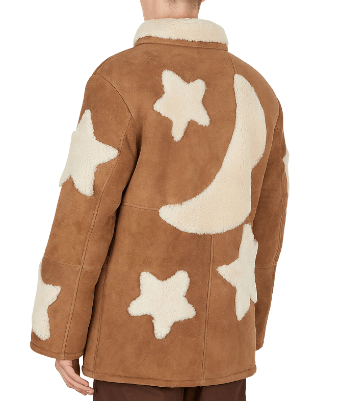Sky High Farm Workwear Shearling Star Coat Leather Size US M / EU 48-50 / 2 - 5 Thumbnail