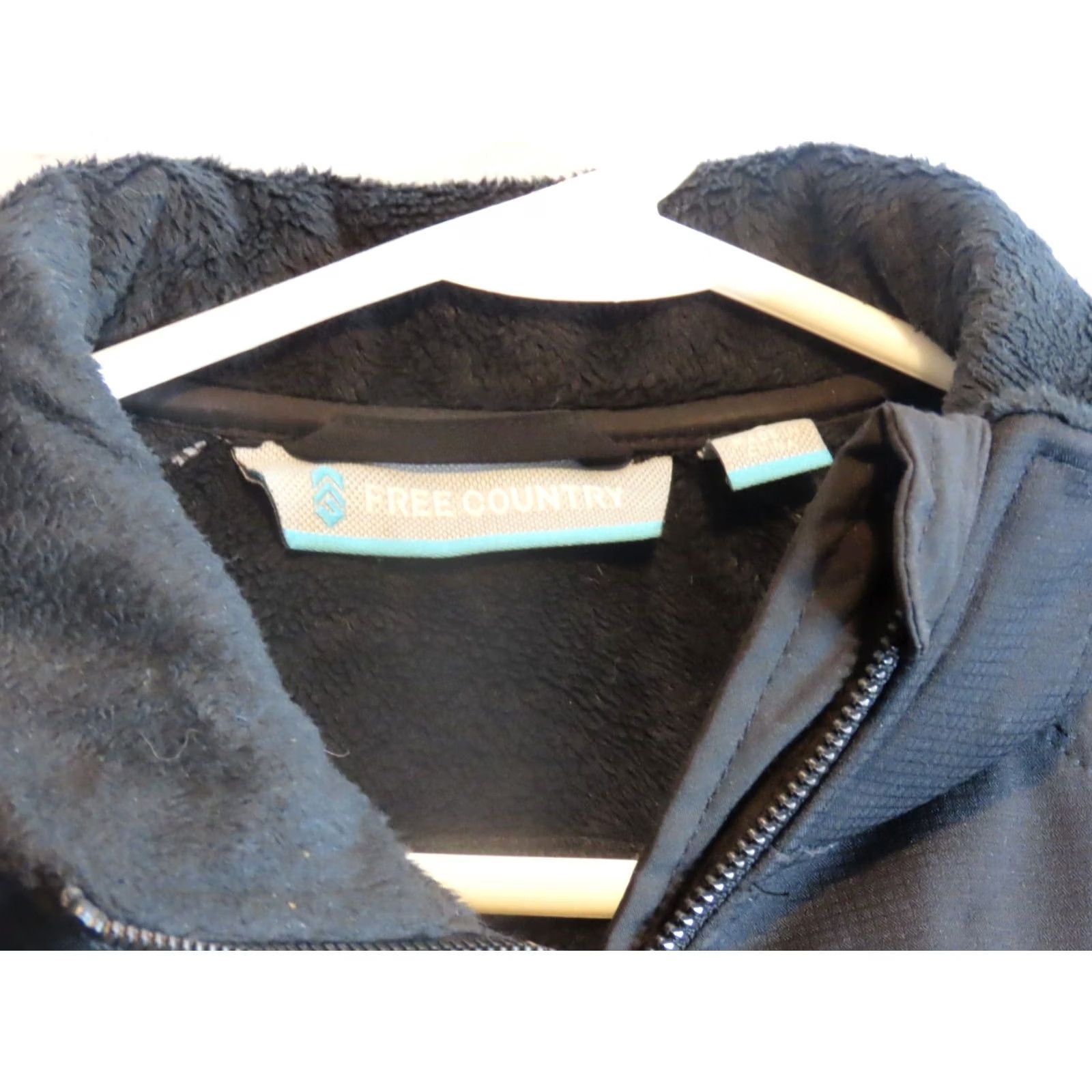 Free Country Free Country Windbreaker Jacket Full Zip PS Petite Women Black Small Petite PS Windbreaker Full Zip Jacket Black Women Size S / US 4 / IT 40 - 2 Thumbnail