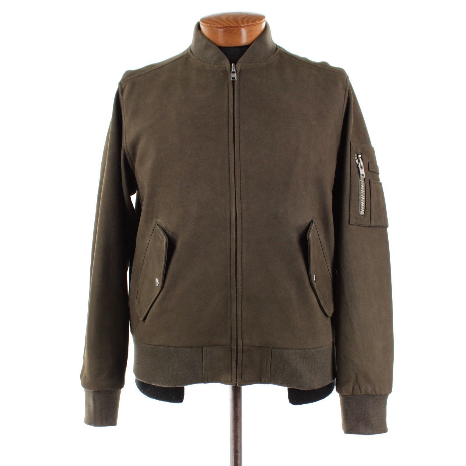 Robert Graham Jacket Size XL US In Green Suede