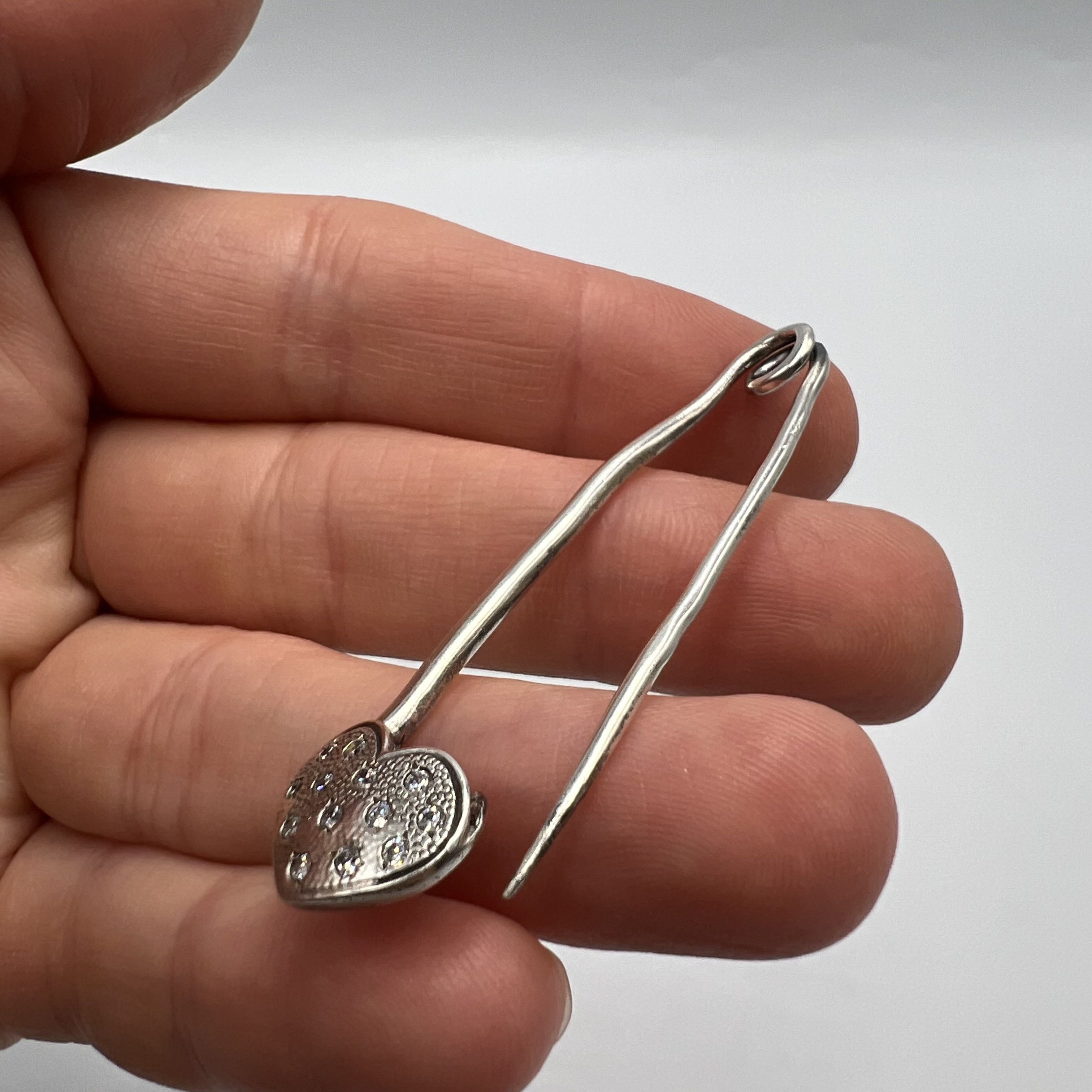 Vintage Vintage Brooch Pins Needle Safe Jewelry Sterling Silver 925 Size ONE SIZE - 4 Thumbnail