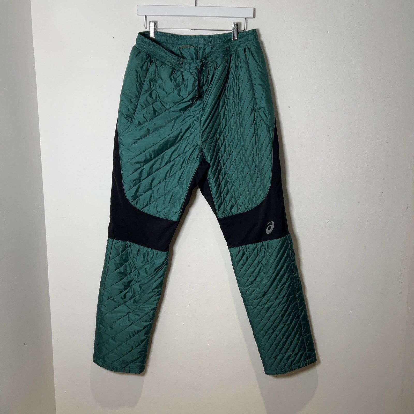Kiko Kostadinov Kiko Kostadinov Asics Green Insulated Pants Size L Size US 36 / EU 52 - 1 Thumbnail