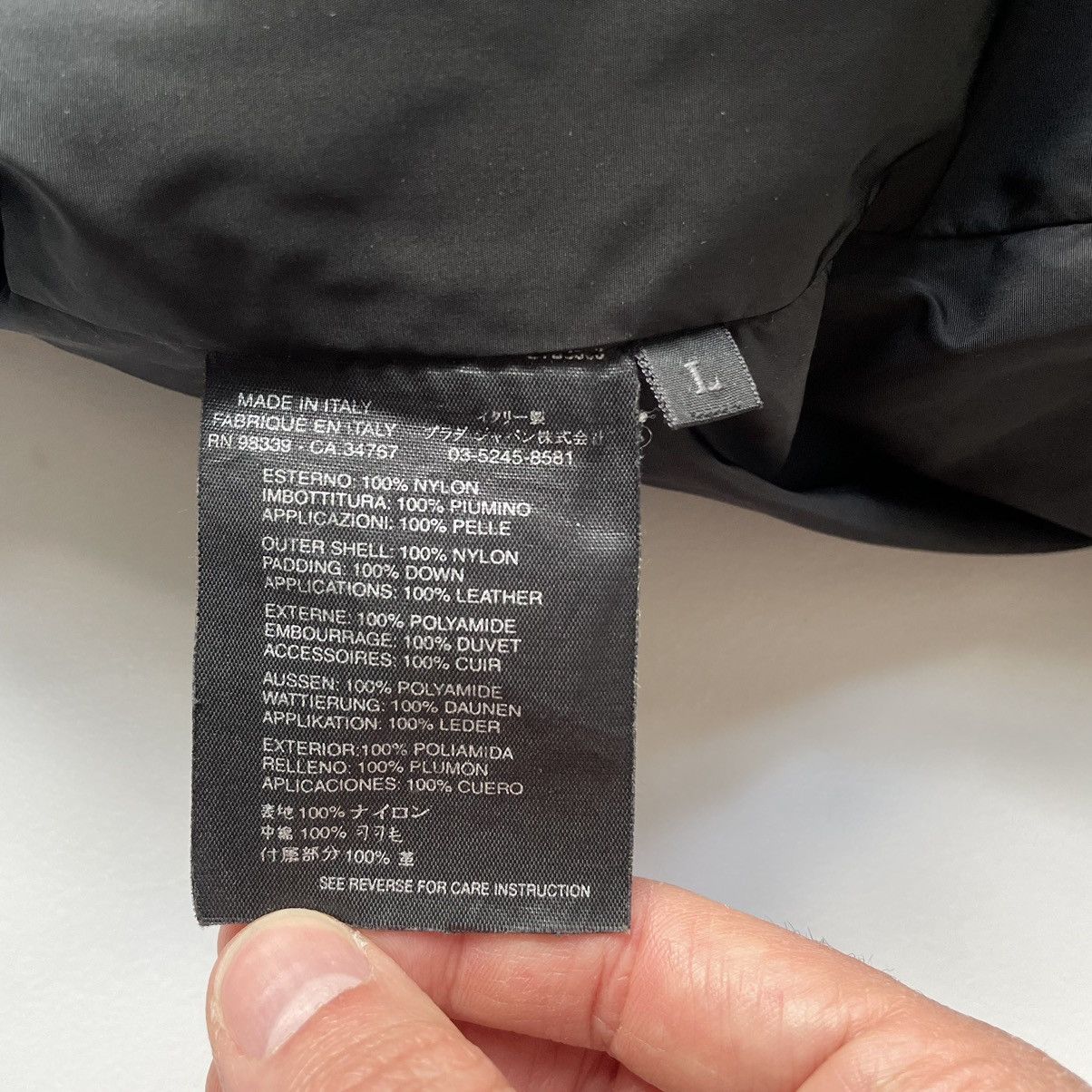 Prada Black Nylon ‘Hunter’ Down Jacket Size US L / EU 52-54 / 3 - 14 Thumbnail