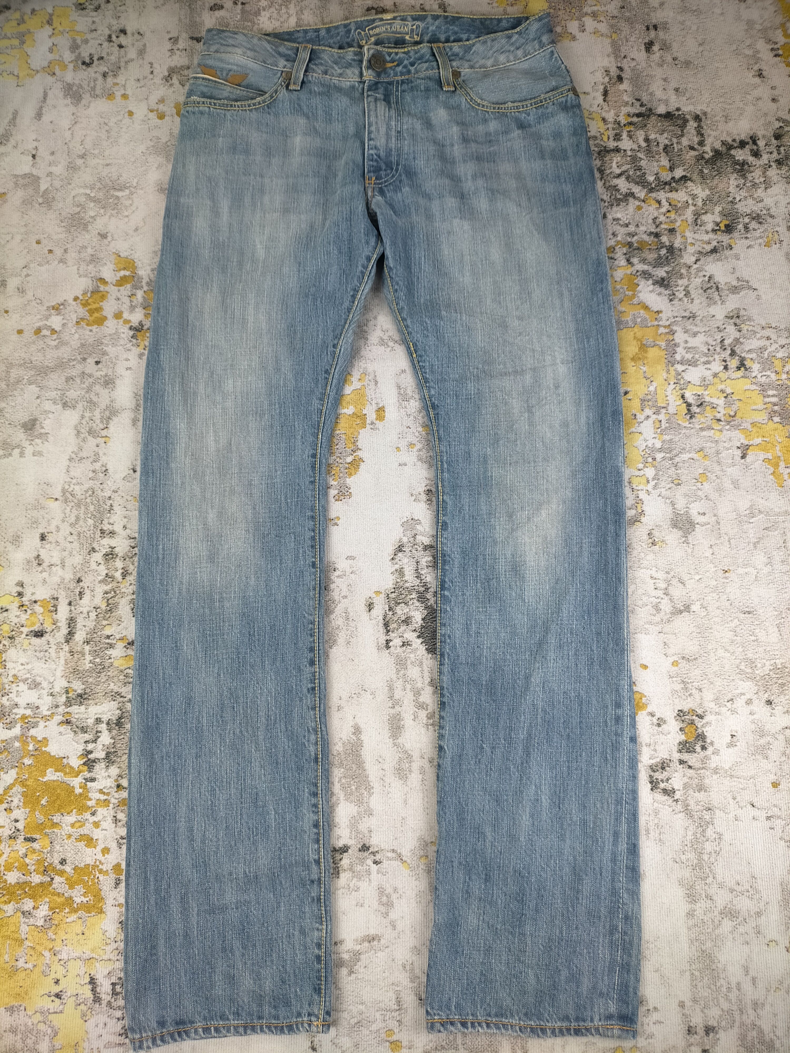 Robins Jeans 🔥Robins Jeans Wash Selvedge Denim Size US 34 / EU 50 - 1 Thumbnail
